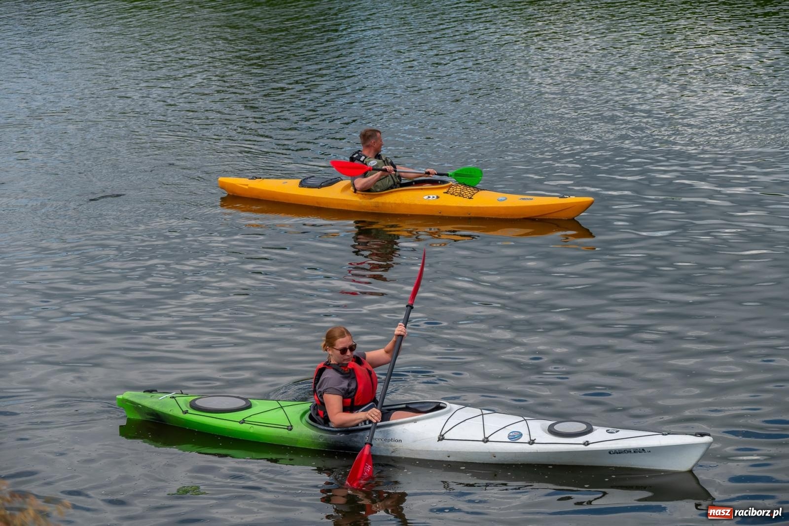 Zdjęcie w galerii na portalu naszraciborz.pl: Odra oficjalnie otwarta dla wodniaków. Spływ Granicznymi Meandrami Odry [FOTO i WIDEO] wiadomości z regionu
