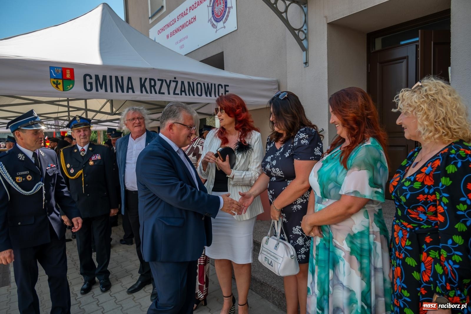 Zdjęcie w galerii na portalu naszraciborz.pl: 120 lat służby Bogu na chwałę, ludziom na ratunek. Jubileusz OSP Bieńkowice [FOTO i WIDEO] wiadomości z regionu