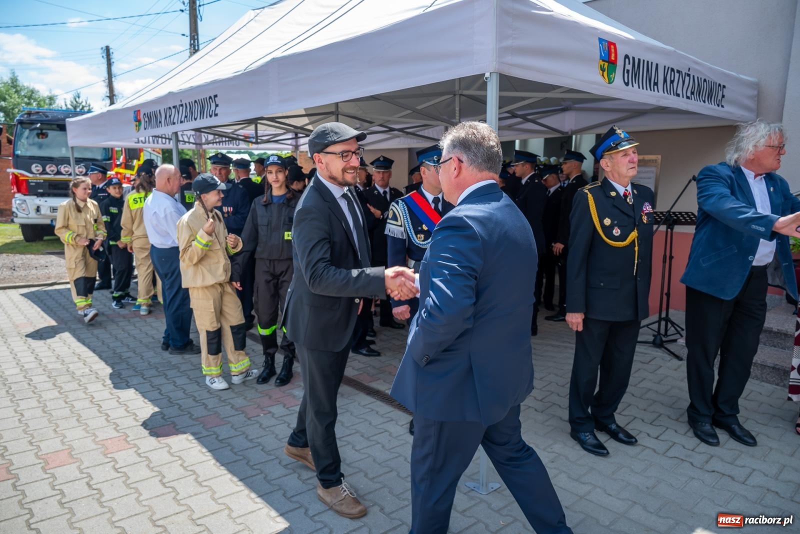 Zdjęcie w galerii na portalu naszraciborz.pl: 120 lat służby Bogu na chwałę, ludziom na ratunek. Jubileusz OSP Bieńkowice [FOTO i WIDEO] wiadomości z regionu