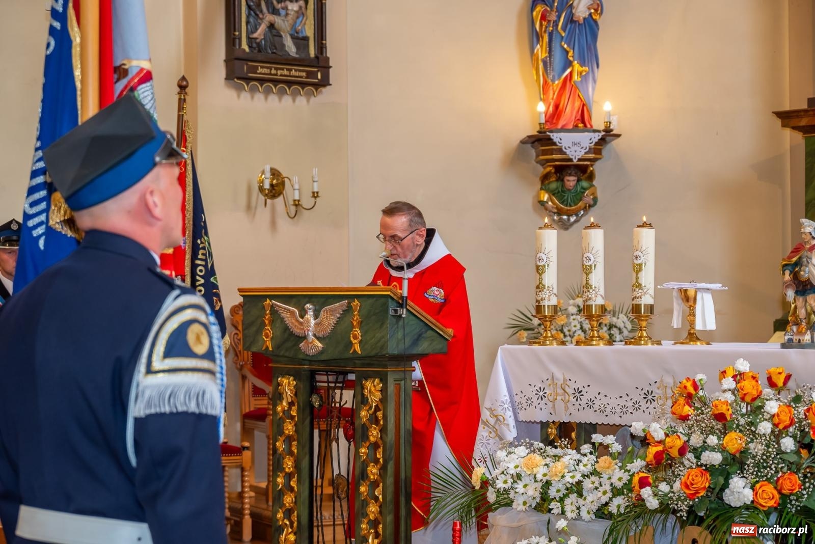 Zdjęcie w galerii na portalu naszraciborz.pl: 120 lat służby Bogu na chwałę, ludziom na ratunek. Jubileusz OSP Bieńkowice [FOTO i WIDEO] wiadomości z regionu