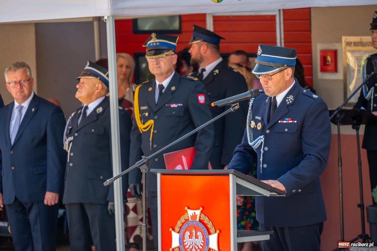 Zdjęcie w galerii na portalu naszraciborz.pl: 120 lat służby Bogu na chwałę, ludziom na ratunek. Jubileusz OSP Bieńkowice [FOTO i WIDEO] wiadomości z regionu