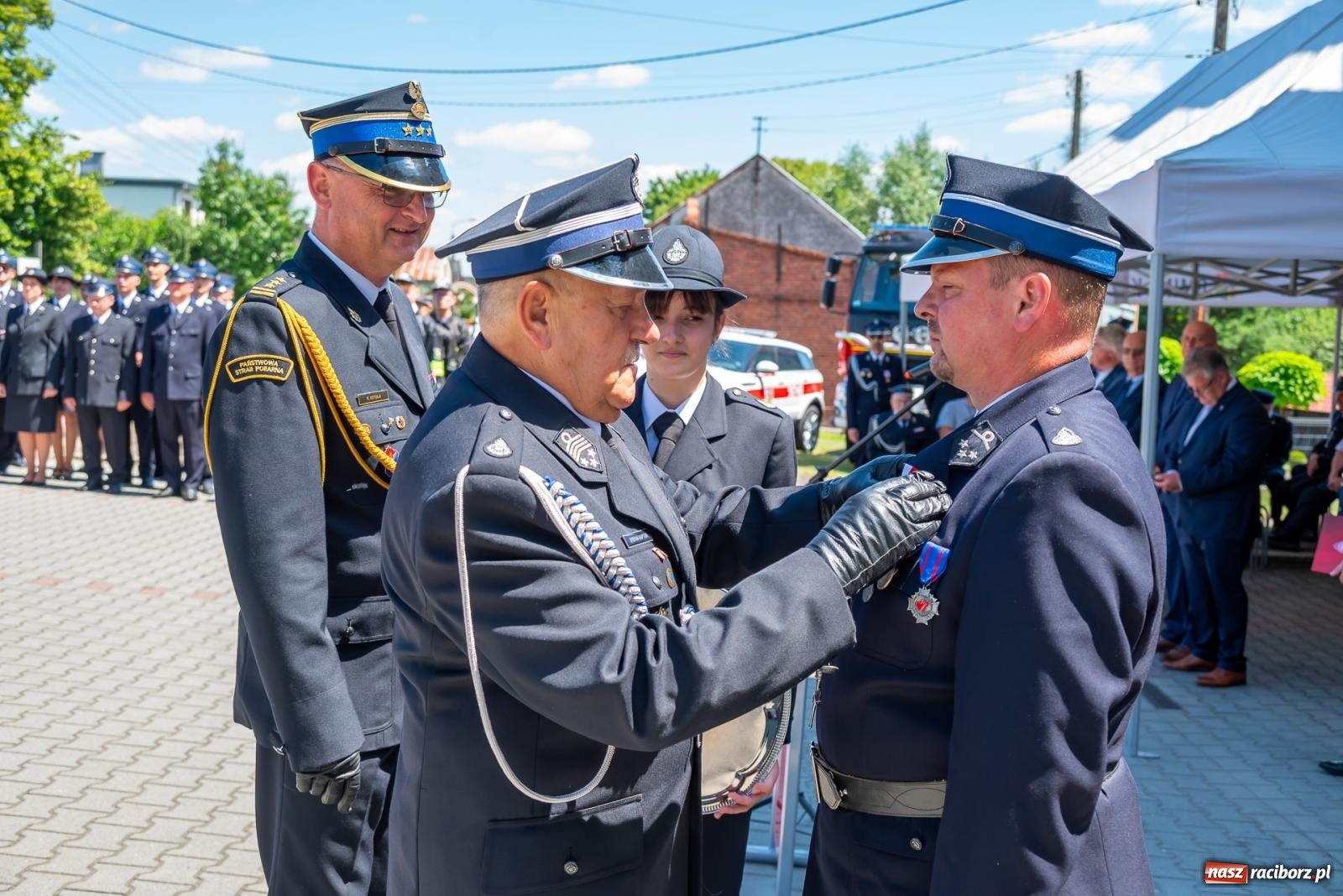 Zdjęcie w galerii na portalu naszraciborz.pl: 120 lat służby Bogu na chwałę, ludziom na ratunek. Jubileusz OSP Bieńkowice [FOTO i WIDEO] wiadomości z regionu