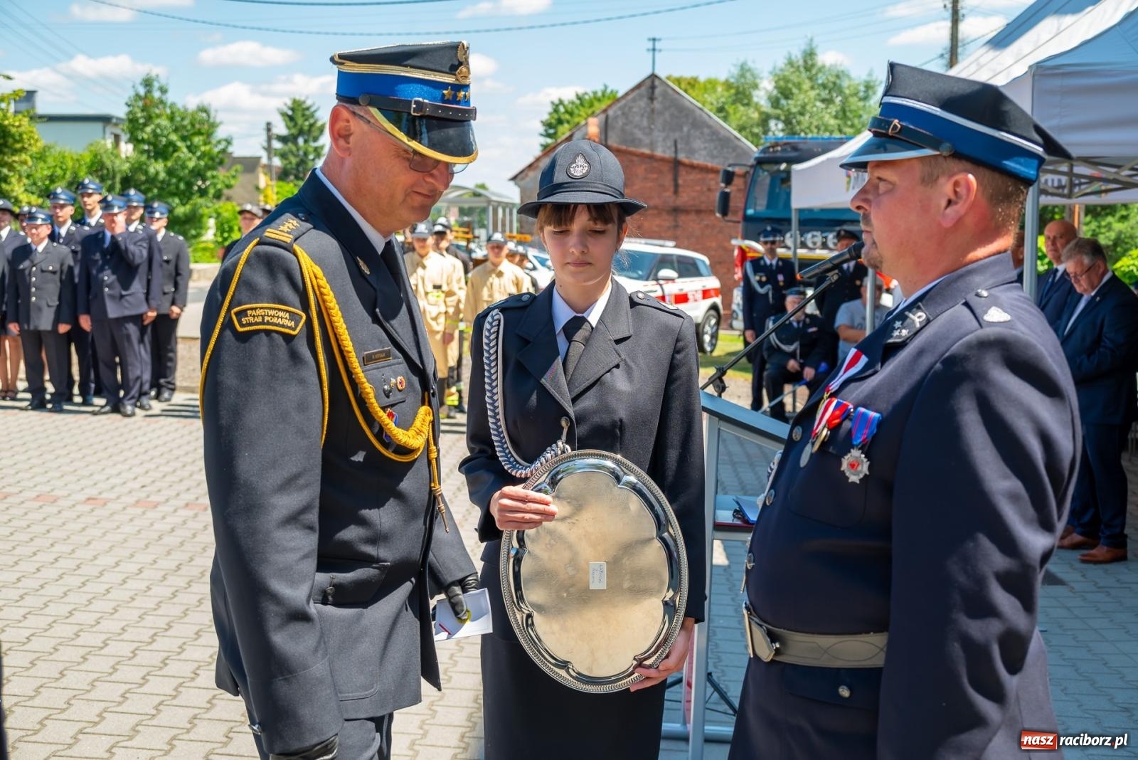 Zdjęcie w galerii na portalu naszraciborz.pl: 120 lat służby Bogu na chwałę, ludziom na ratunek. Jubileusz OSP Bieńkowice [FOTO i WIDEO] wiadomości z regionu