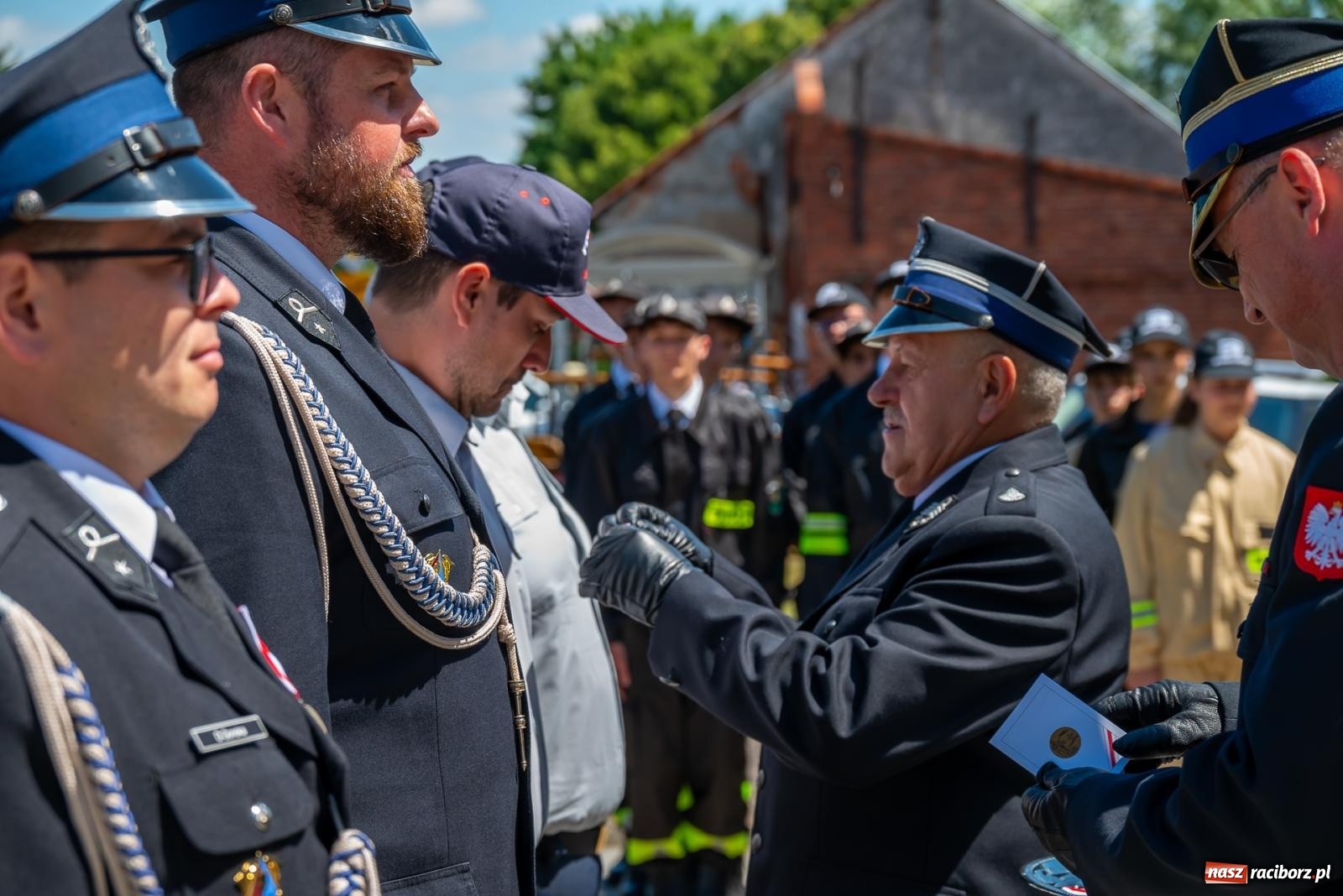 Zdjęcie w galerii na portalu naszraciborz.pl: 120 lat służby Bogu na chwałę, ludziom na ratunek. Jubileusz OSP Bieńkowice [FOTO i WIDEO] wiadomości z regionu