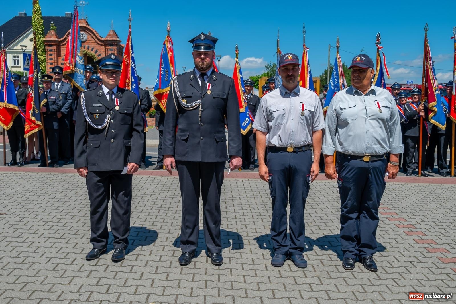 Zdjęcie w galerii na portalu naszraciborz.pl: 120 lat służby Bogu na chwałę, ludziom na ratunek. Jubileusz OSP Bieńkowice [FOTO i WIDEO] wiadomości z regionu