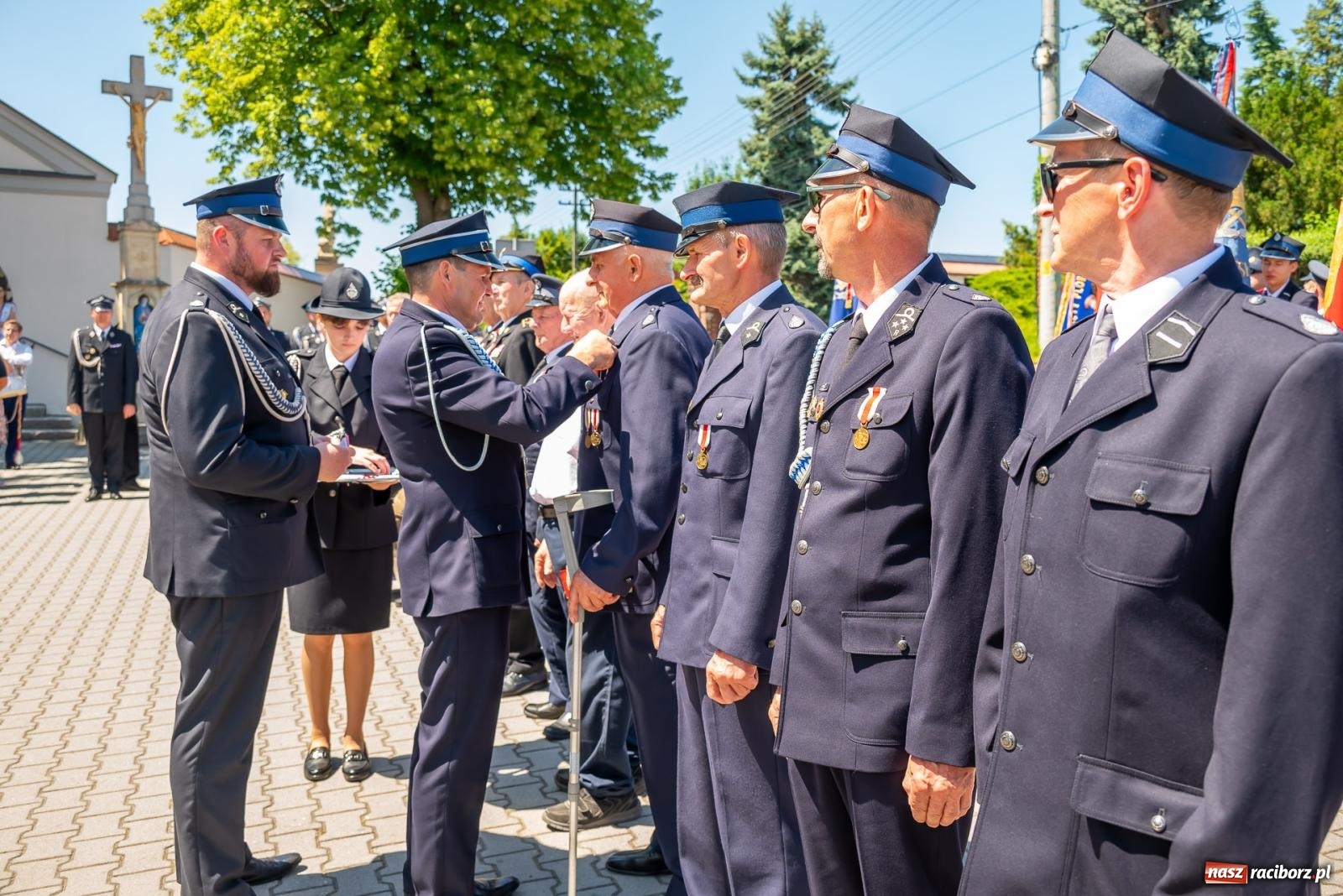 Zdjęcie w galerii na portalu naszraciborz.pl: 120 lat służby Bogu na chwałę, ludziom na ratunek. Jubileusz OSP Bieńkowice [FOTO i WIDEO] wiadomości z regionu