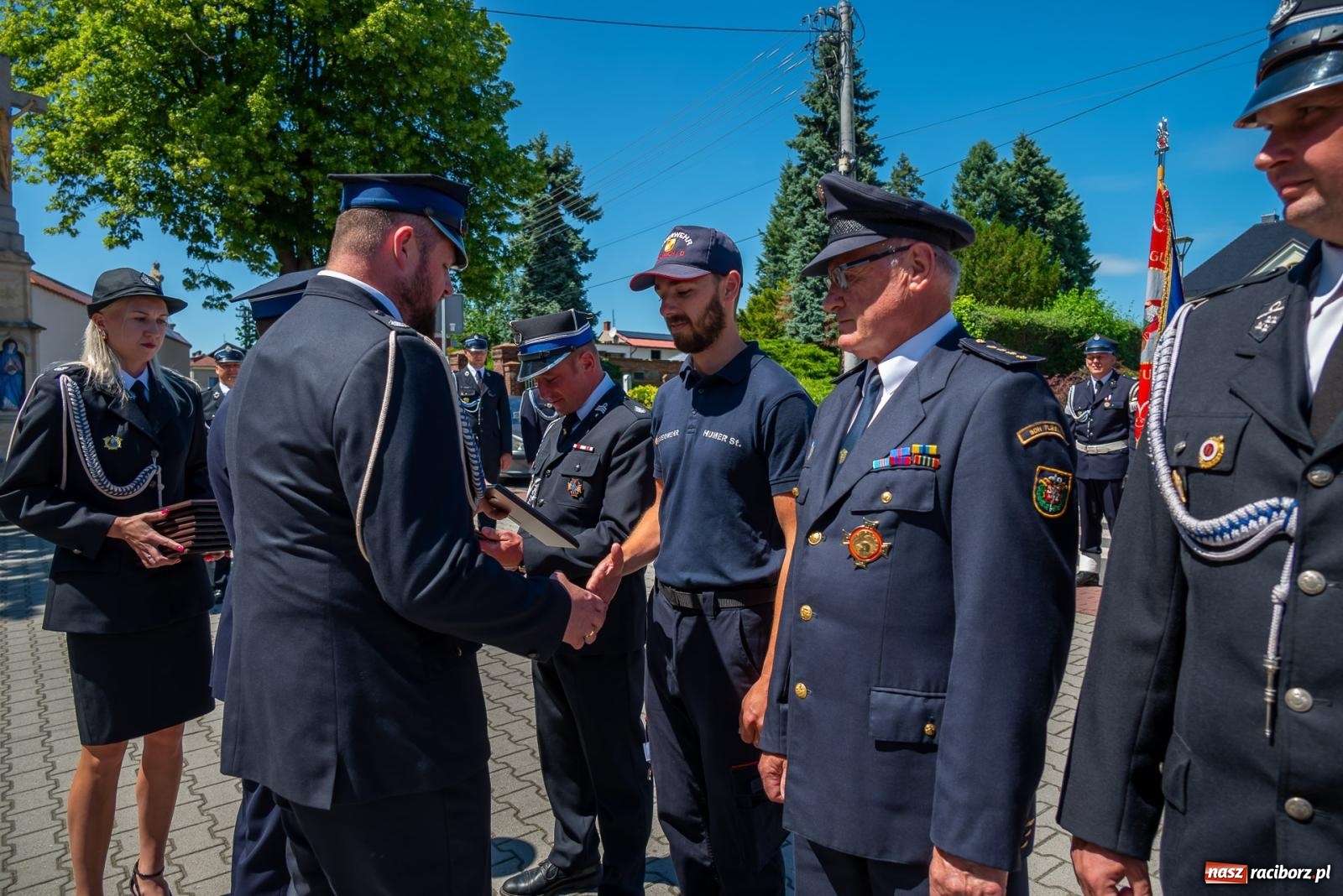 Zdjęcie w galerii na portalu naszraciborz.pl: 120 lat służby Bogu na chwałę, ludziom na ratunek. Jubileusz OSP Bieńkowice [FOTO i WIDEO] wiadomości z regionu