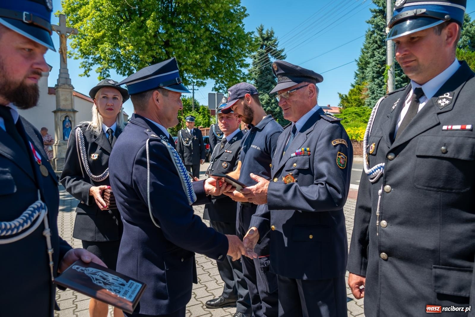 Zdjęcie w galerii na portalu naszraciborz.pl: 120 lat służby Bogu na chwałę, ludziom na ratunek. Jubileusz OSP Bieńkowice [FOTO i WIDEO] wiadomości z regionu