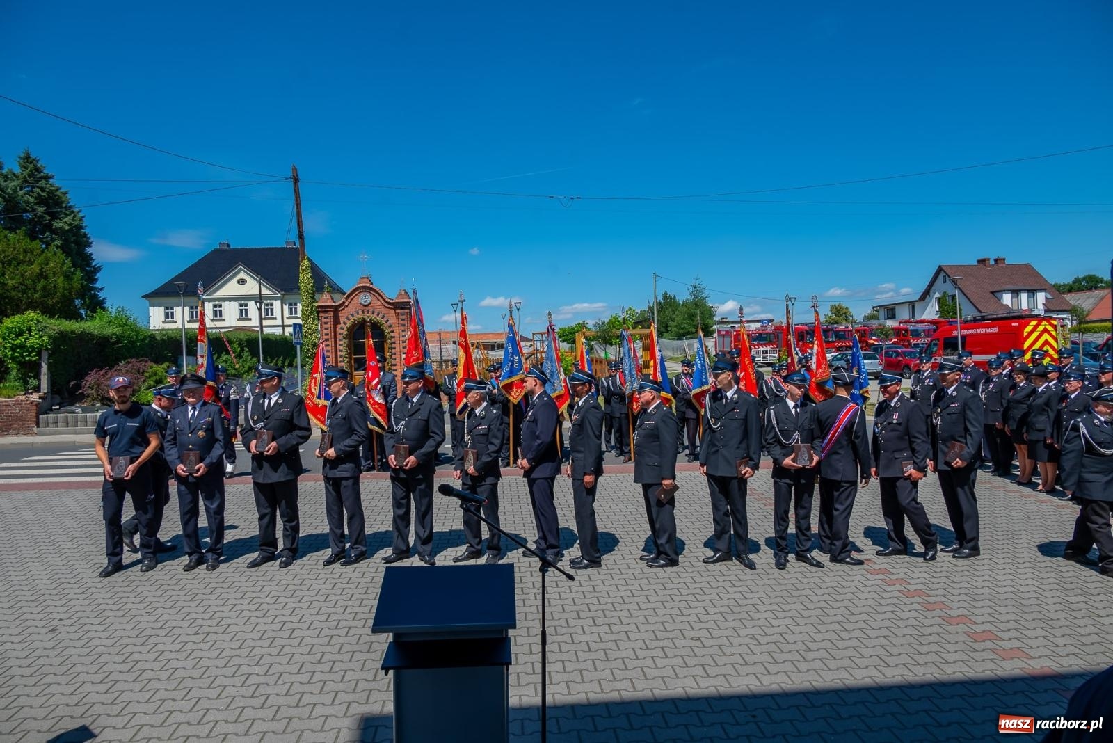 Zdjęcie w galerii na portalu naszraciborz.pl: 120 lat służby Bogu na chwałę, ludziom na ratunek. Jubileusz OSP Bieńkowice [FOTO i WIDEO] wiadomości z regionu