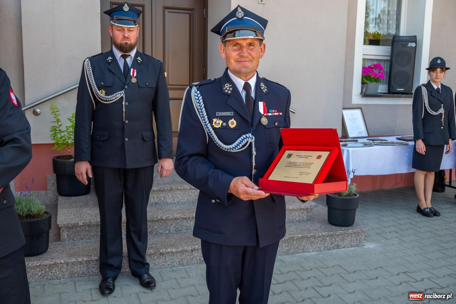 Zdjęcie w galerii na portalu naszraciborz.pl: 120 lat służby Bogu na chwałę, ludziom na ratunek. Jubileusz OSP Bieńkowice [FOTO i WIDEO] wiadomości z regionu