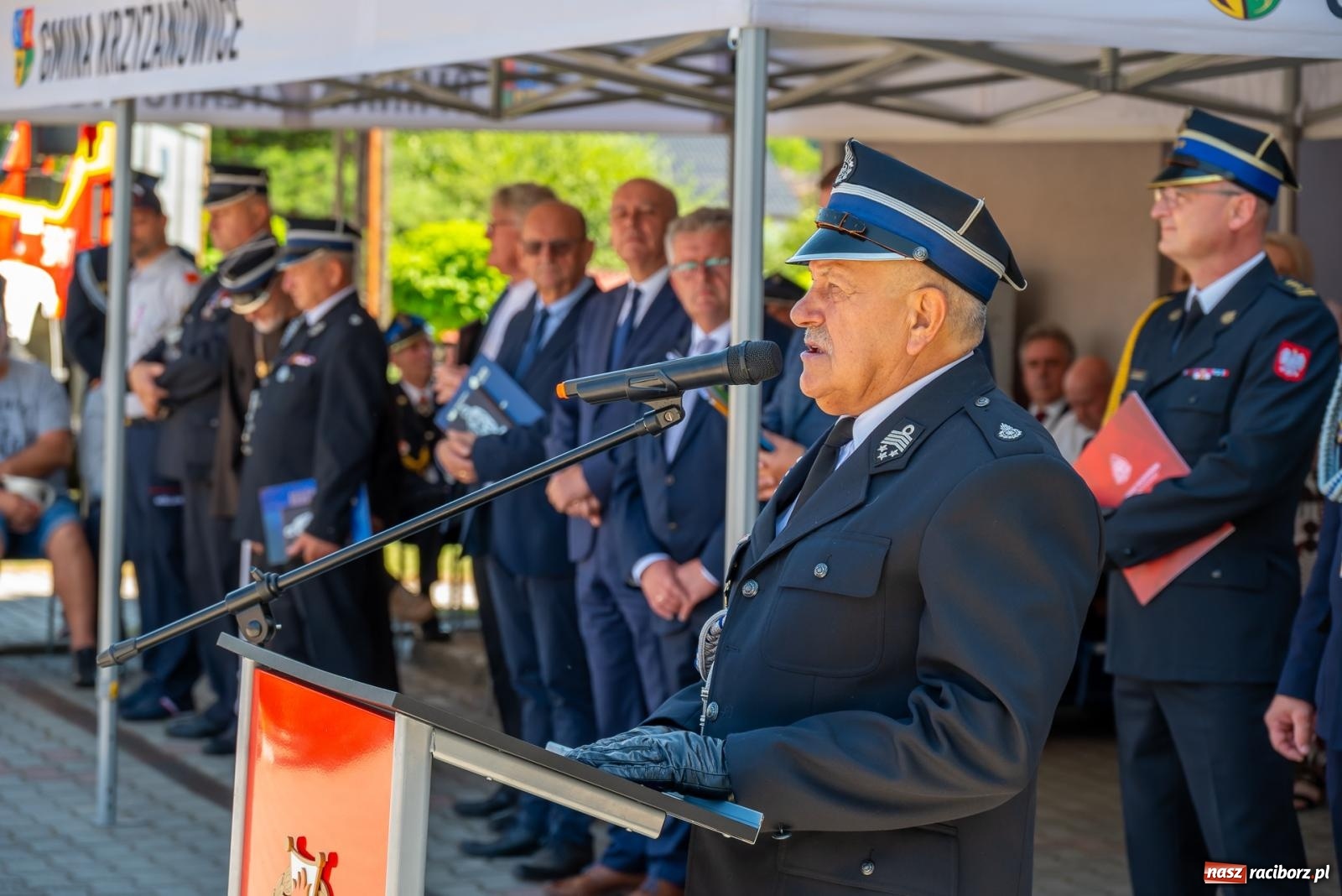 Zdjęcie w galerii na portalu naszraciborz.pl: 120 lat służby Bogu na chwałę, ludziom na ratunek. Jubileusz OSP Bieńkowice [FOTO i WIDEO] wiadomości z regionu
