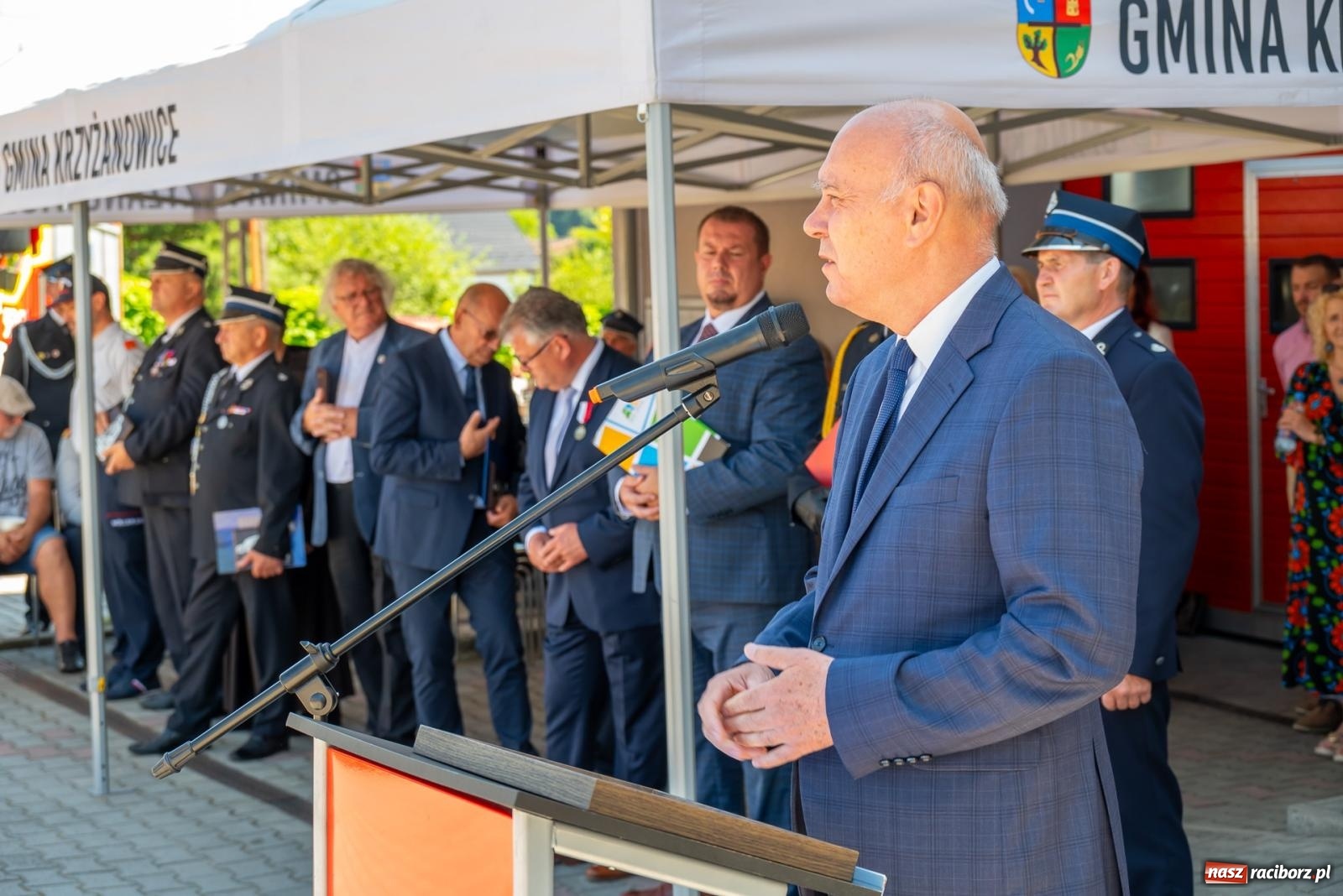 Zdjęcie w galerii na portalu naszraciborz.pl: 120 lat służby Bogu na chwałę, ludziom na ratunek. Jubileusz OSP Bieńkowice [FOTO i WIDEO] wiadomości z regionu