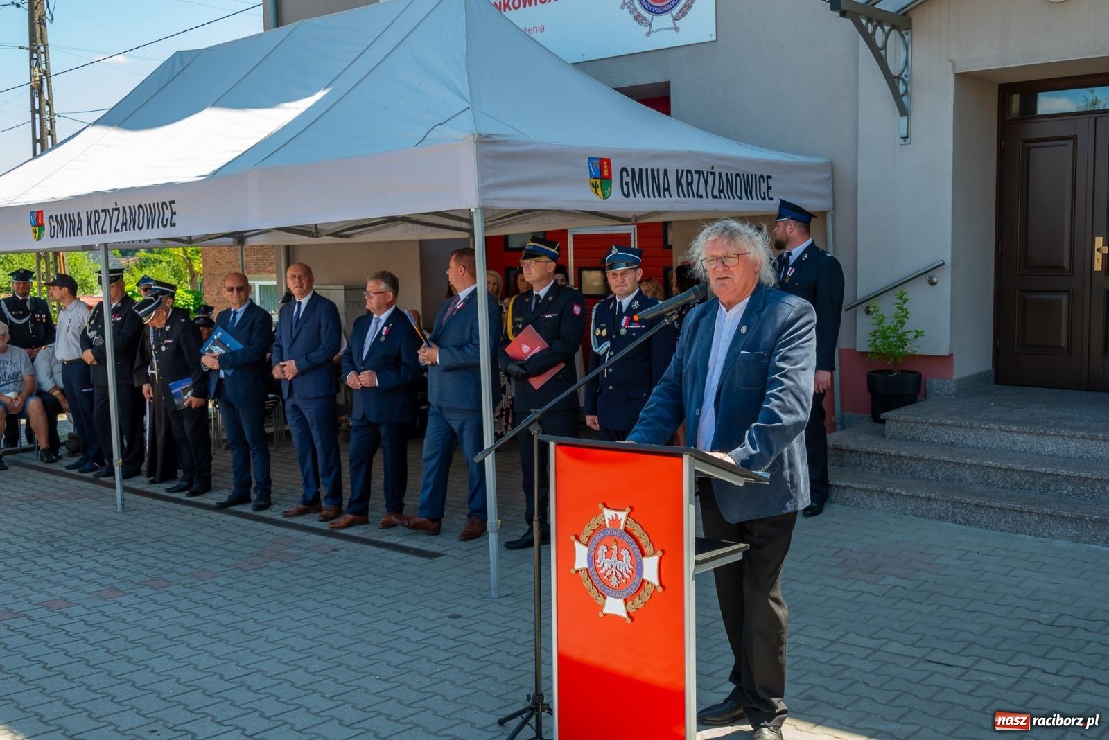 Zdjęcie w galerii na portalu naszraciborz.pl: 120 lat służby Bogu na chwałę, ludziom na ratunek. Jubileusz OSP Bieńkowice [FOTO i WIDEO] wiadomości z regionu