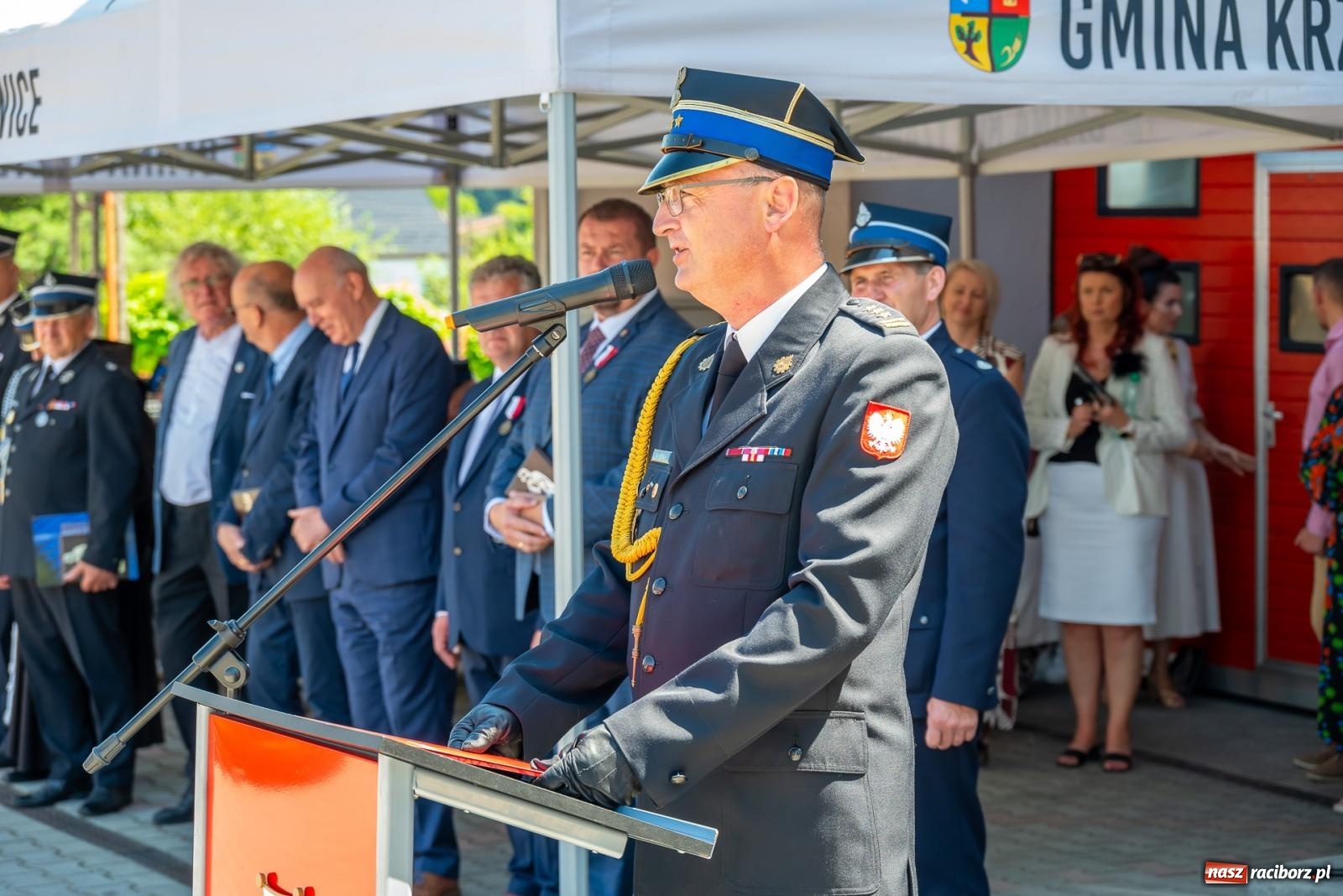 Zdjęcie w galerii na portalu naszraciborz.pl: 120 lat służby Bogu na chwałę, ludziom na ratunek. Jubileusz OSP Bieńkowice [FOTO i WIDEO] wiadomości z regionu