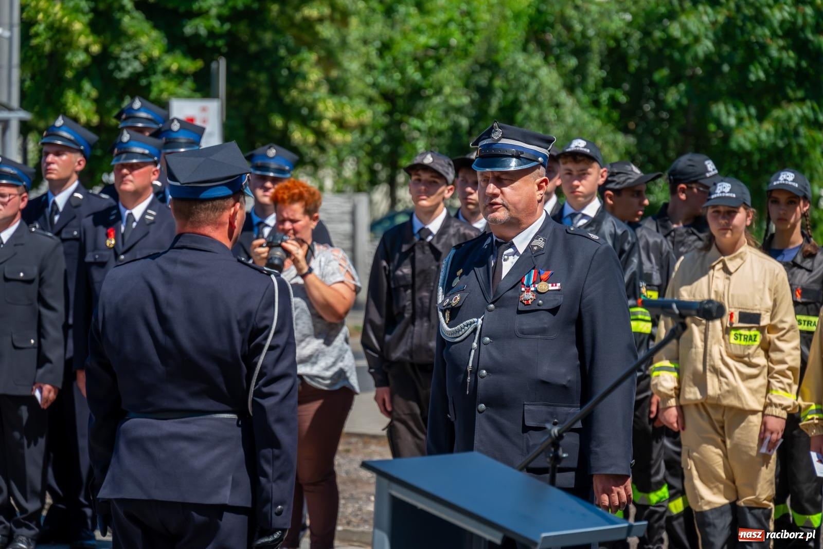 Zdjęcie w galerii na portalu naszraciborz.pl: 120 lat służby Bogu na chwałę, ludziom na ratunek. Jubileusz OSP Bieńkowice [FOTO i WIDEO] wiadomości z regionu
