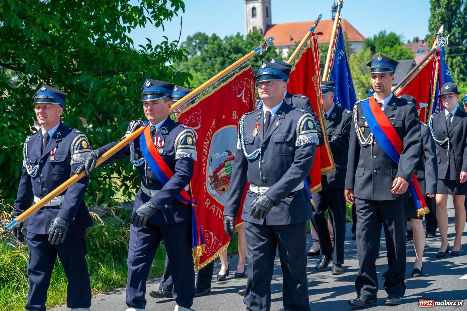 Zdjęcie w galerii na portalu naszraciborz.pl: 120 lat służby Bogu na chwałę, ludziom na ratunek. Jubileusz OSP Bieńkowice [FOTO i WIDEO] wiadomości z regionu