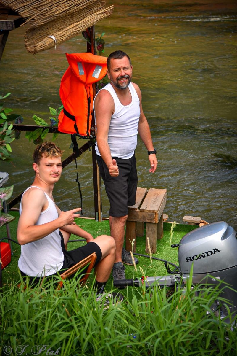 Zdjęcie w galerii na portalu naszraciborz.pl: Pływadło na bis. Jedyna taka flota w Polsce znów na Odrze [FOTO i WIDEO] wiadomości z regionu