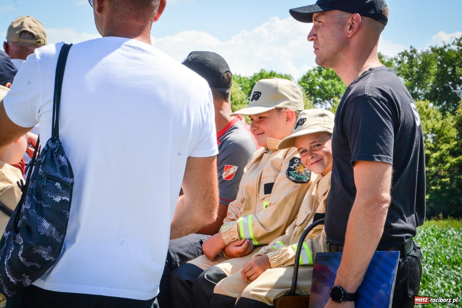Zdjęcie w galerii na portalu naszraciborz.pl: Sikawki konne w akcji. Bieńkowice gospodarzem XVI Międzynarodowych Zawodów wiadomości z regionu