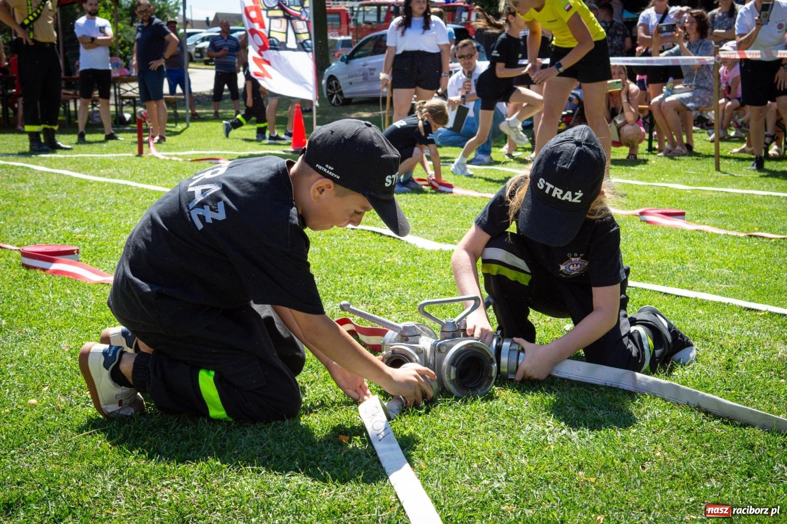 Zdjęcie w galerii na portalu naszraciborz.pl: Młodzi druhowie rywalizowali w Samborowicach. II Zawody Dziecięcych Drużyn Pożarniczych za nami wiadomości z regionu