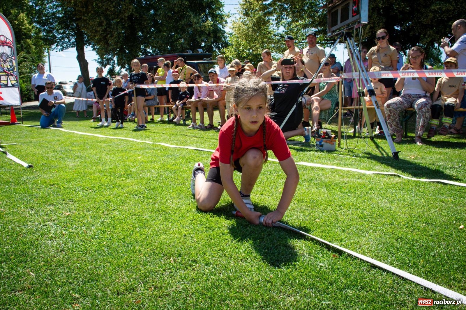 Zdjęcie w galerii na portalu naszraciborz.pl: Młodzi druhowie rywalizowali w Samborowicach. II Zawody Dziecięcych Drużyn Pożarniczych za nami wiadomości z regionu