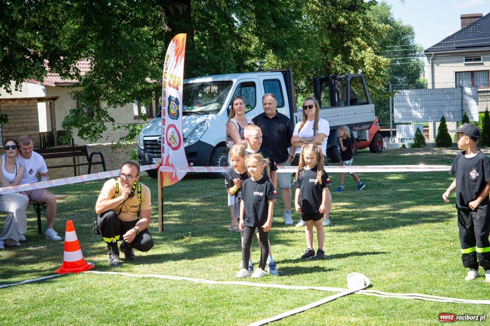 Zdjęcie w galerii na portalu naszraciborz.pl: Młodzi druhowie rywalizowali w Samborowicach. II Zawody Dziecięcych Drużyn Pożarniczych za nami wiadomości z regionu