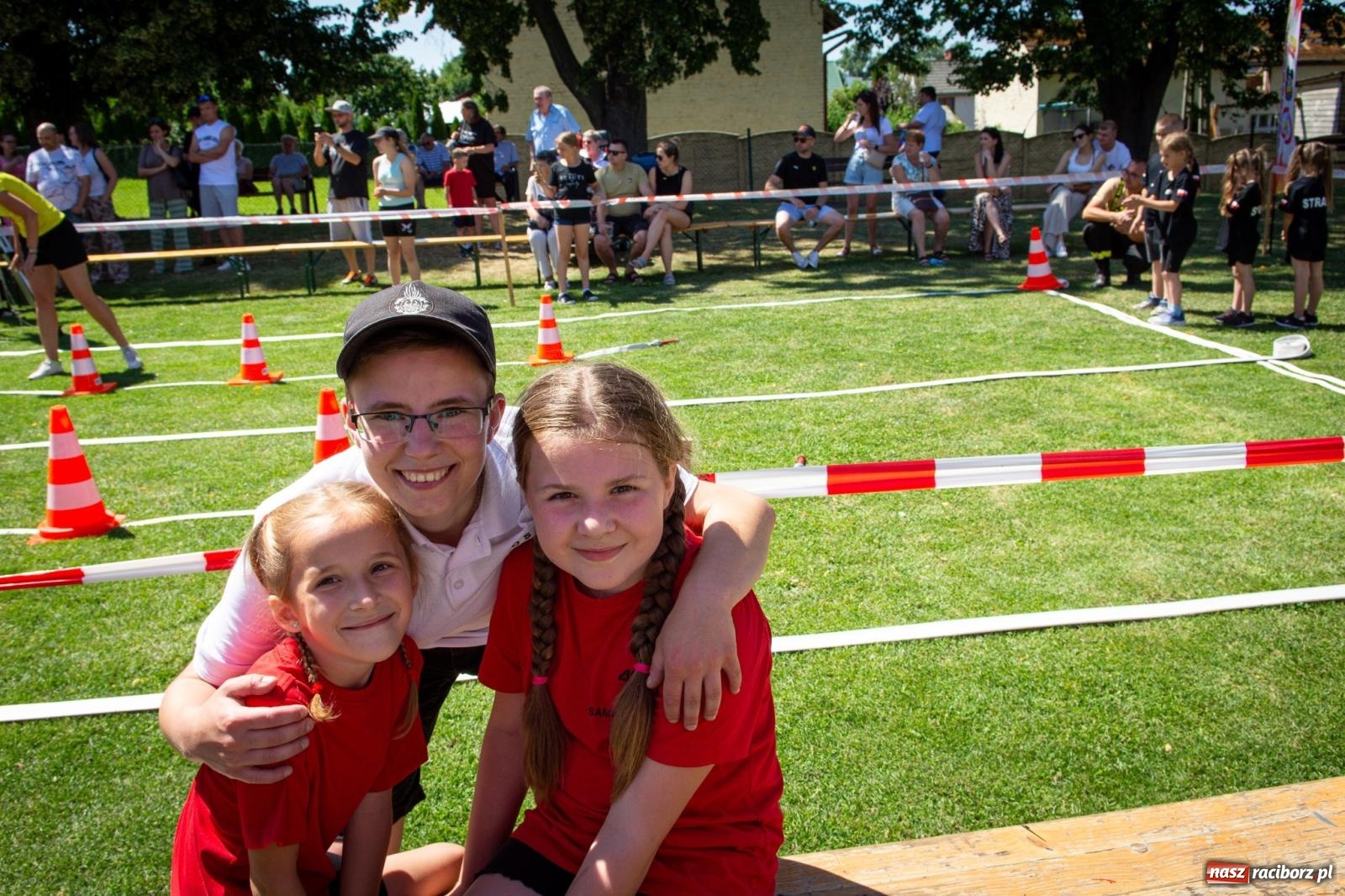 Zdjęcie w galerii na portalu naszraciborz.pl: Młodzi druhowie rywalizowali w Samborowicach. II Zawody Dziecięcych Drużyn Pożarniczych za nami wiadomości z regionu
