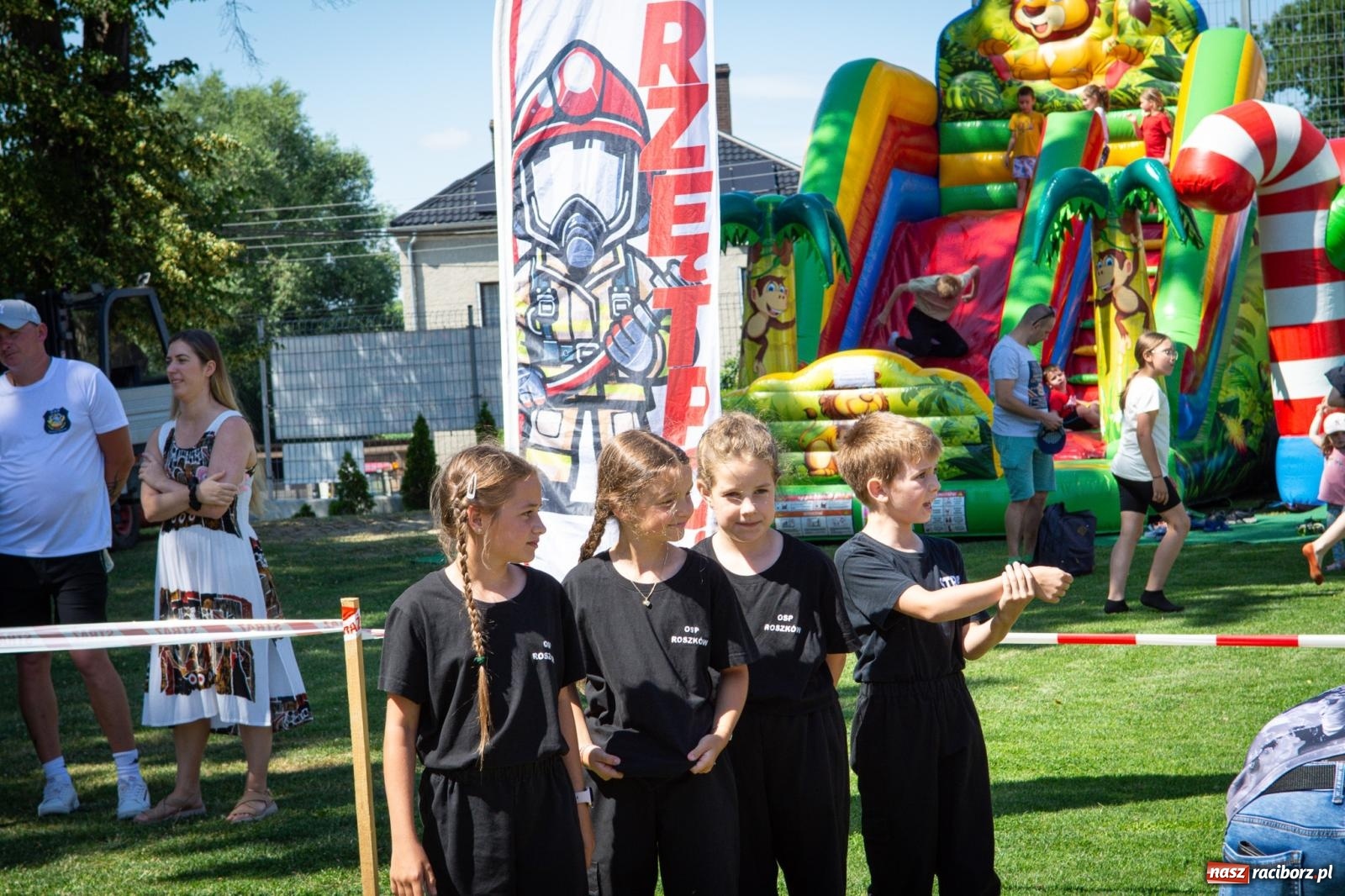 Zdjęcie w galerii na portalu naszraciborz.pl: Młodzi druhowie rywalizowali w Samborowicach. II Zawody Dziecięcych Drużyn Pożarniczych za nami wiadomości z regionu