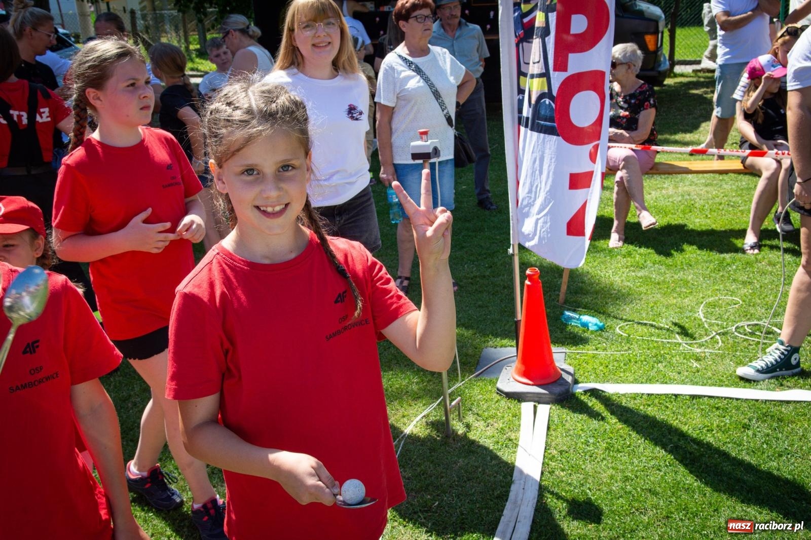 Zdjęcie w galerii na portalu naszraciborz.pl: Młodzi druhowie rywalizowali w Samborowicach. II Zawody Dziecięcych Drużyn Pożarniczych za nami wiadomości z regionu