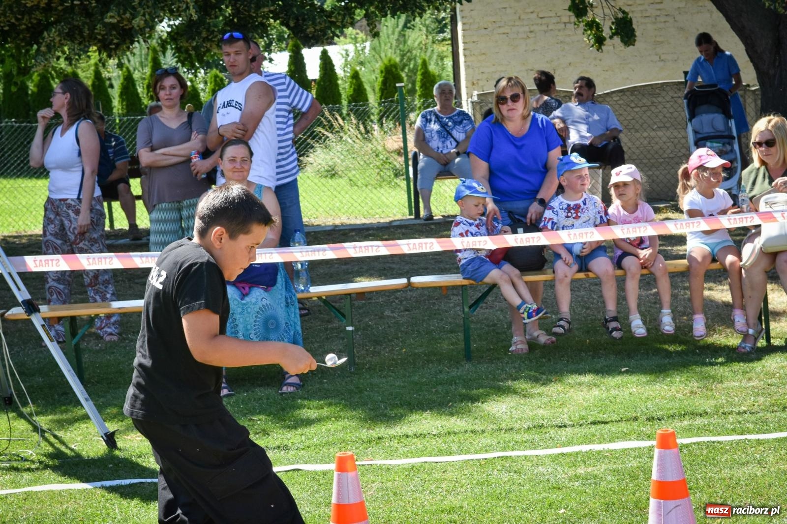Zdjęcie w galerii na portalu naszraciborz.pl: Młodzi druhowie rywalizowali w Samborowicach. II Zawody Dziecięcych Drużyn Pożarniczych za nami wiadomości z regionu