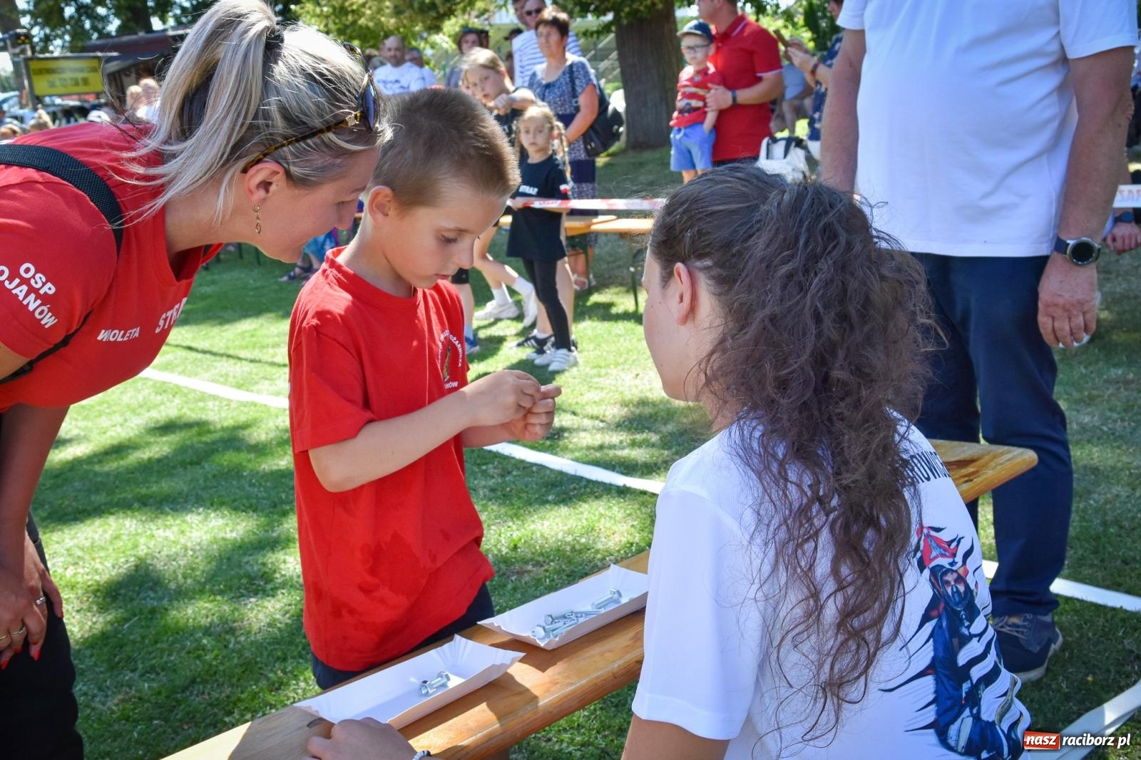 Zdjęcie w galerii na portalu naszraciborz.pl: Młodzi druhowie rywalizowali w Samborowicach. II Zawody Dziecięcych Drużyn Pożarniczych za nami wiadomości z regionu