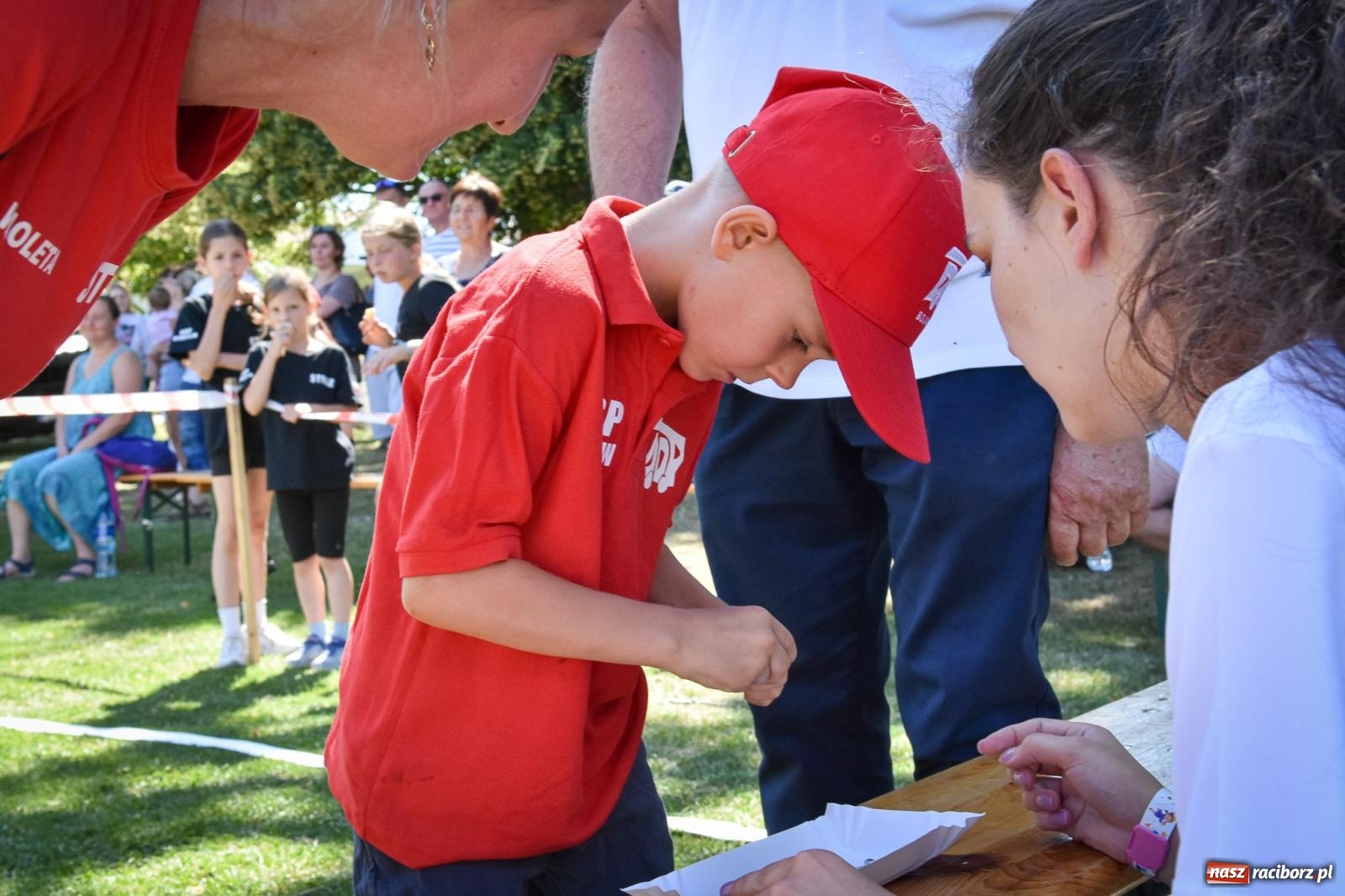 Zdjęcie w galerii na portalu naszraciborz.pl: Młodzi druhowie rywalizowali w Samborowicach. II Zawody Dziecięcych Drużyn Pożarniczych za nami wiadomości z regionu