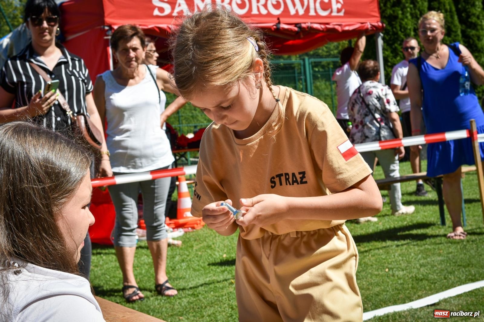 Zdjęcie w galerii na portalu naszraciborz.pl: Młodzi druhowie rywalizowali w Samborowicach. II Zawody Dziecięcych Drużyn Pożarniczych za nami wiadomości z regionu