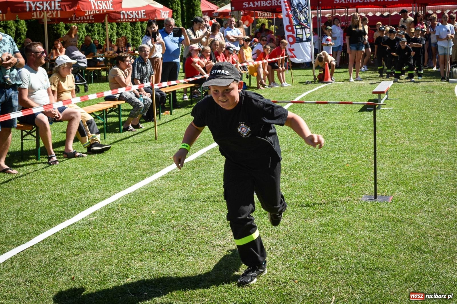 Zdjęcie w galerii na portalu naszraciborz.pl: Młodzi druhowie rywalizowali w Samborowicach. II Zawody Dziecięcych Drużyn Pożarniczych za nami wiadomości z regionu