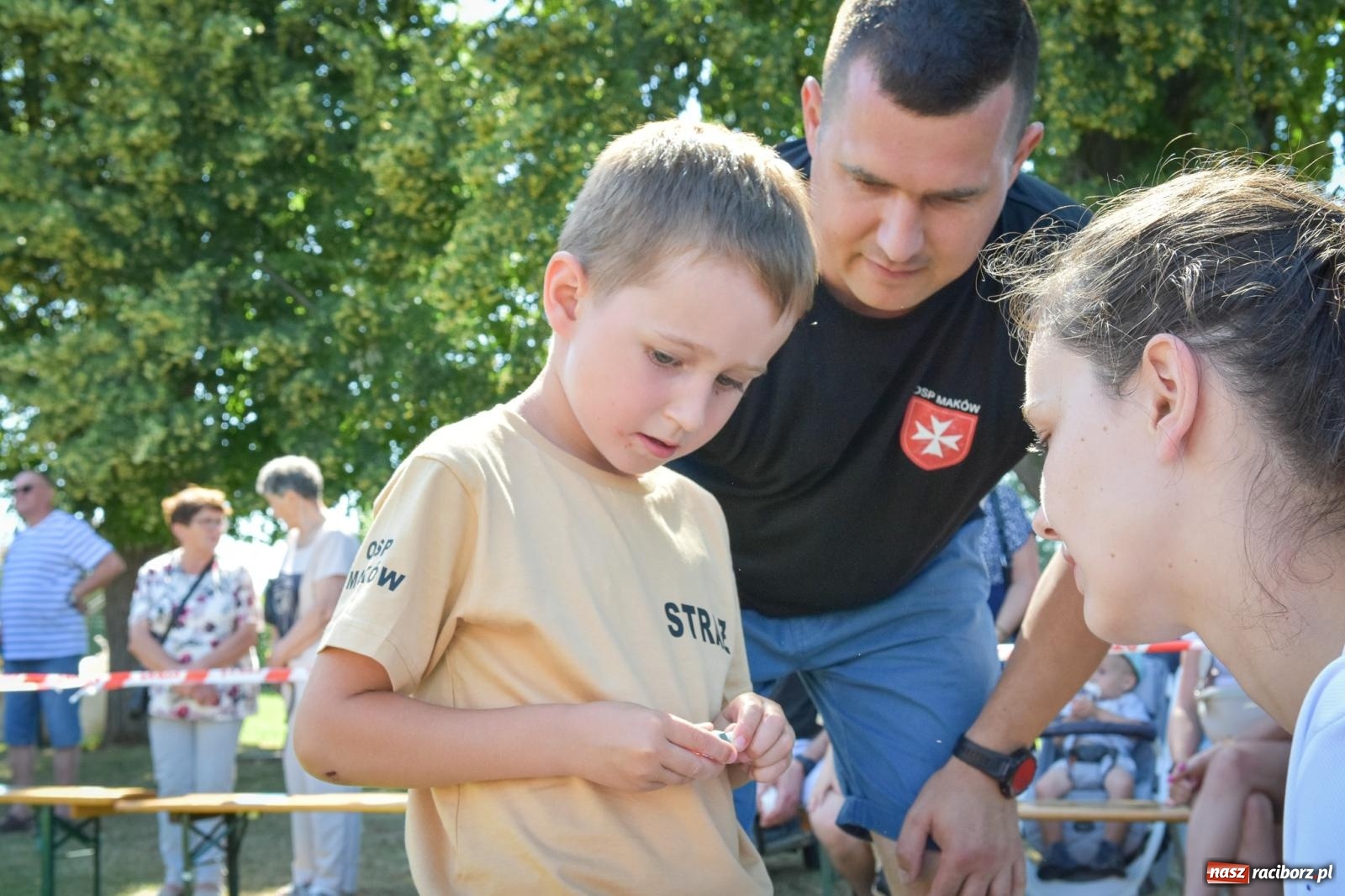 Zdjęcie w galerii na portalu naszraciborz.pl: Młodzi druhowie rywalizowali w Samborowicach. II Zawody Dziecięcych Drużyn Pożarniczych za nami wiadomości z regionu