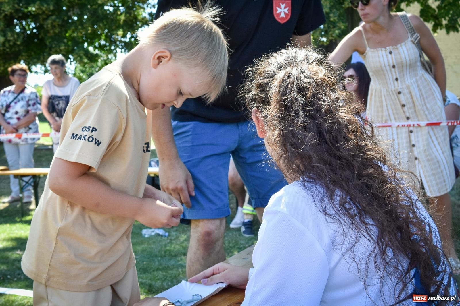 Zdjęcie w galerii na portalu naszraciborz.pl: Młodzi druhowie rywalizowali w Samborowicach. II Zawody Dziecięcych Drużyn Pożarniczych za nami wiadomości z regionu