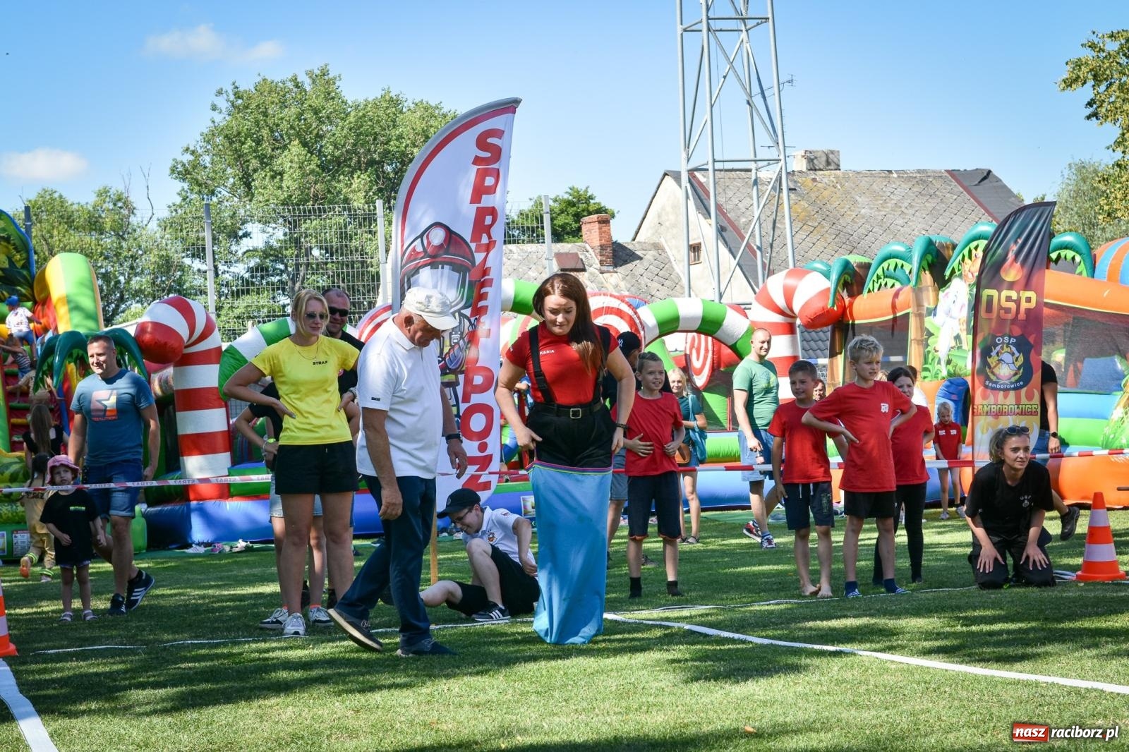Zdjęcie w galerii na portalu naszraciborz.pl: Młodzi druhowie rywalizowali w Samborowicach. II Zawody Dziecięcych Drużyn Pożarniczych za nami wiadomości z regionu