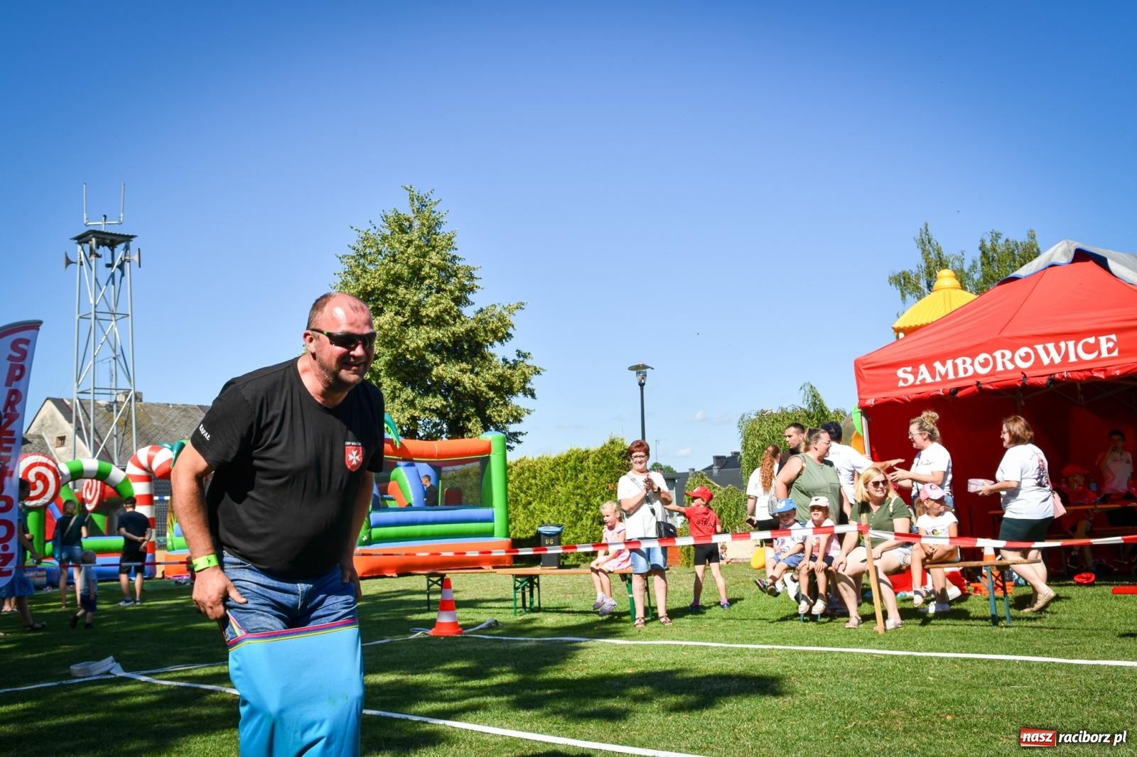 Zdjęcie w galerii na portalu naszraciborz.pl: Młodzi druhowie rywalizowali w Samborowicach. II Zawody Dziecięcych Drużyn Pożarniczych za nami wiadomości z regionu