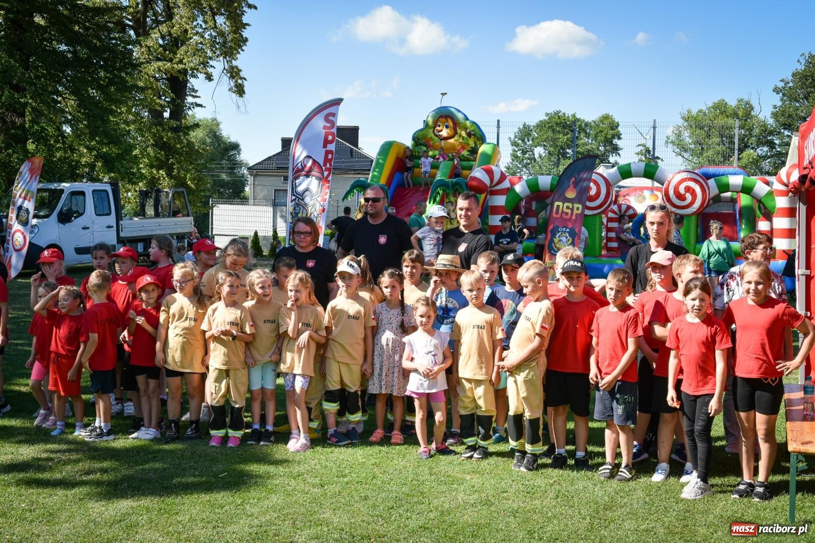 Zdjęcie w galerii na portalu naszraciborz.pl: Młodzi druhowie rywalizowali w Samborowicach. II Zawody Dziecięcych Drużyn Pożarniczych za nami wiadomości z regionu