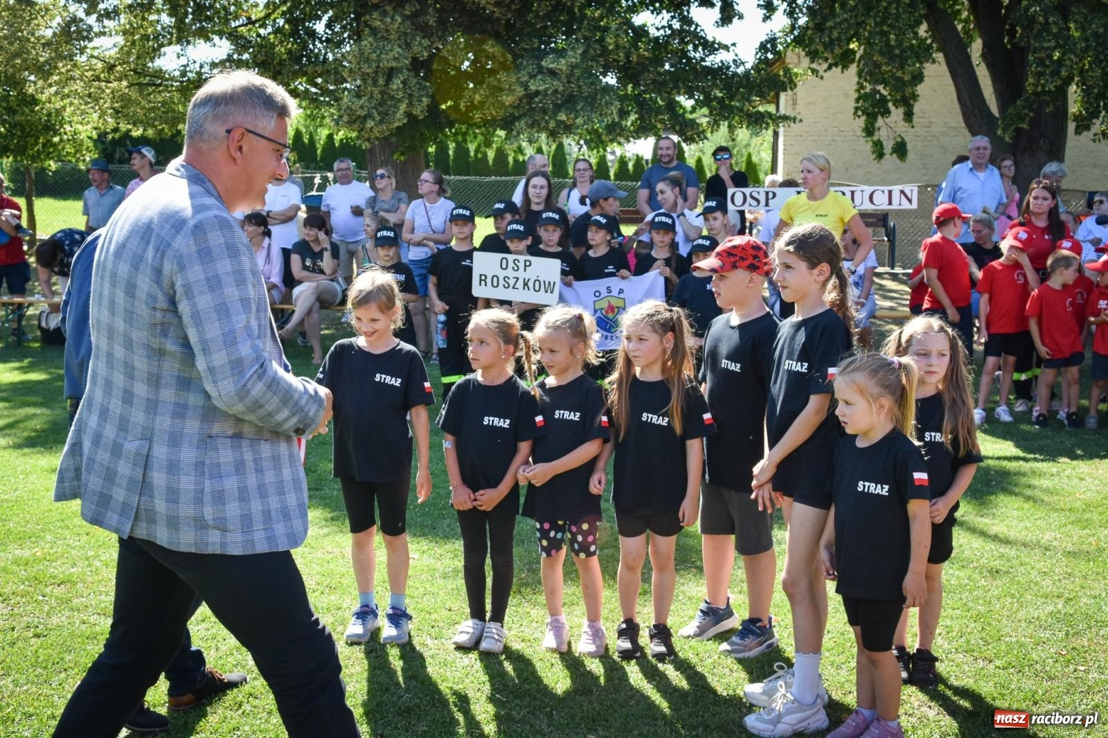 Zdjęcie w galerii na portalu naszraciborz.pl: Młodzi druhowie rywalizowali w Samborowicach. II Zawody Dziecięcych Drużyn Pożarniczych za nami wiadomości z regionu