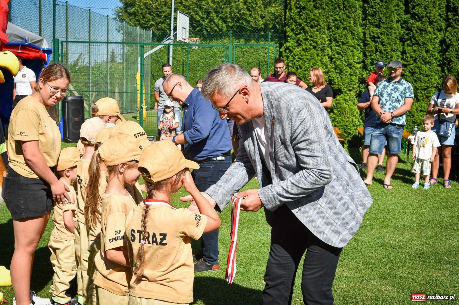 Zdjęcie w galerii na portalu naszraciborz.pl: Młodzi druhowie rywalizowali w Samborowicach. II Zawody Dziecięcych Drużyn Pożarniczych za nami wiadomości z regionu