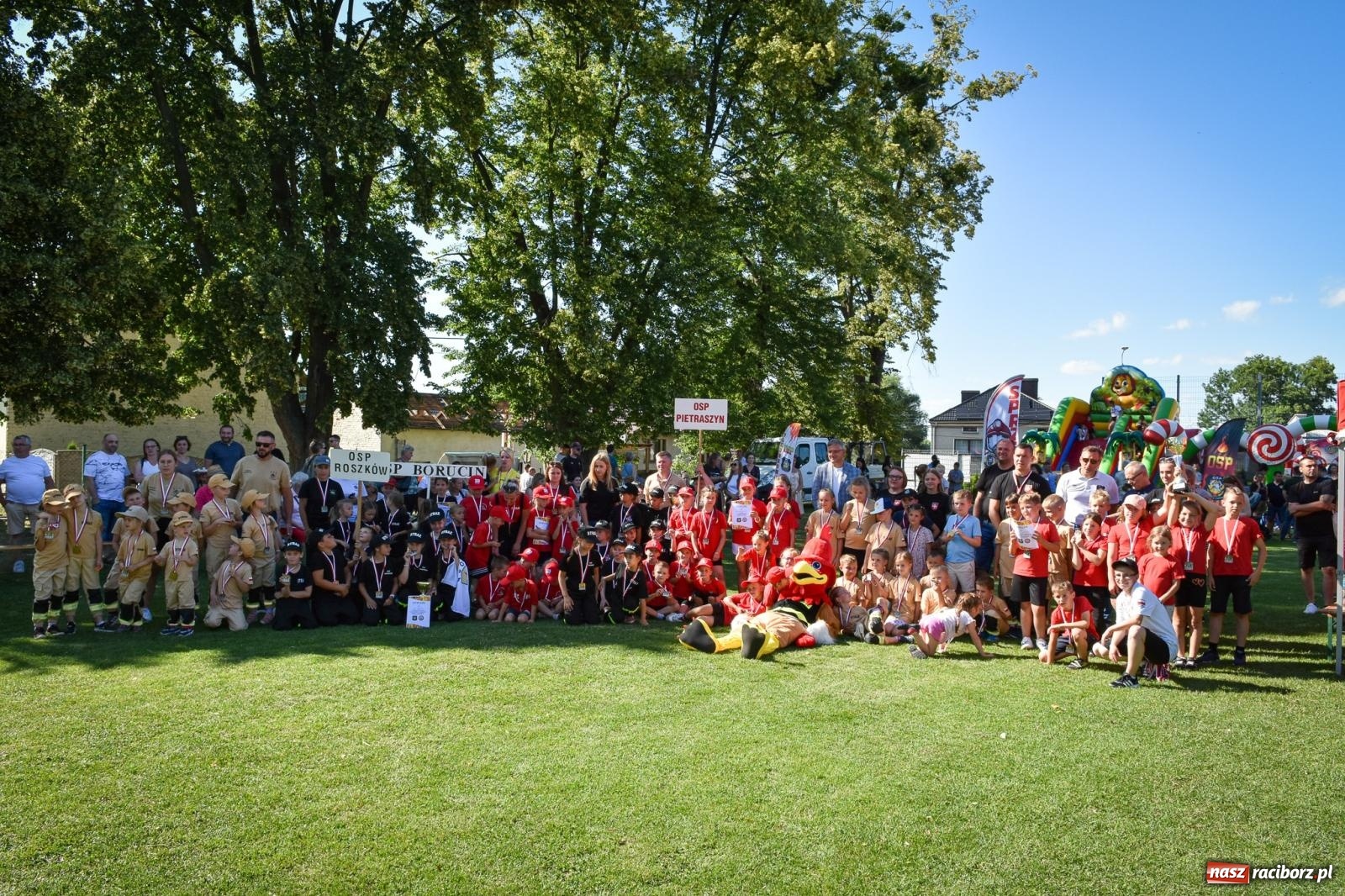 Zdjęcie w galerii na portalu naszraciborz.pl: Młodzi druhowie rywalizowali w Samborowicach. II Zawody Dziecięcych Drużyn Pożarniczych za nami wiadomości z regionu