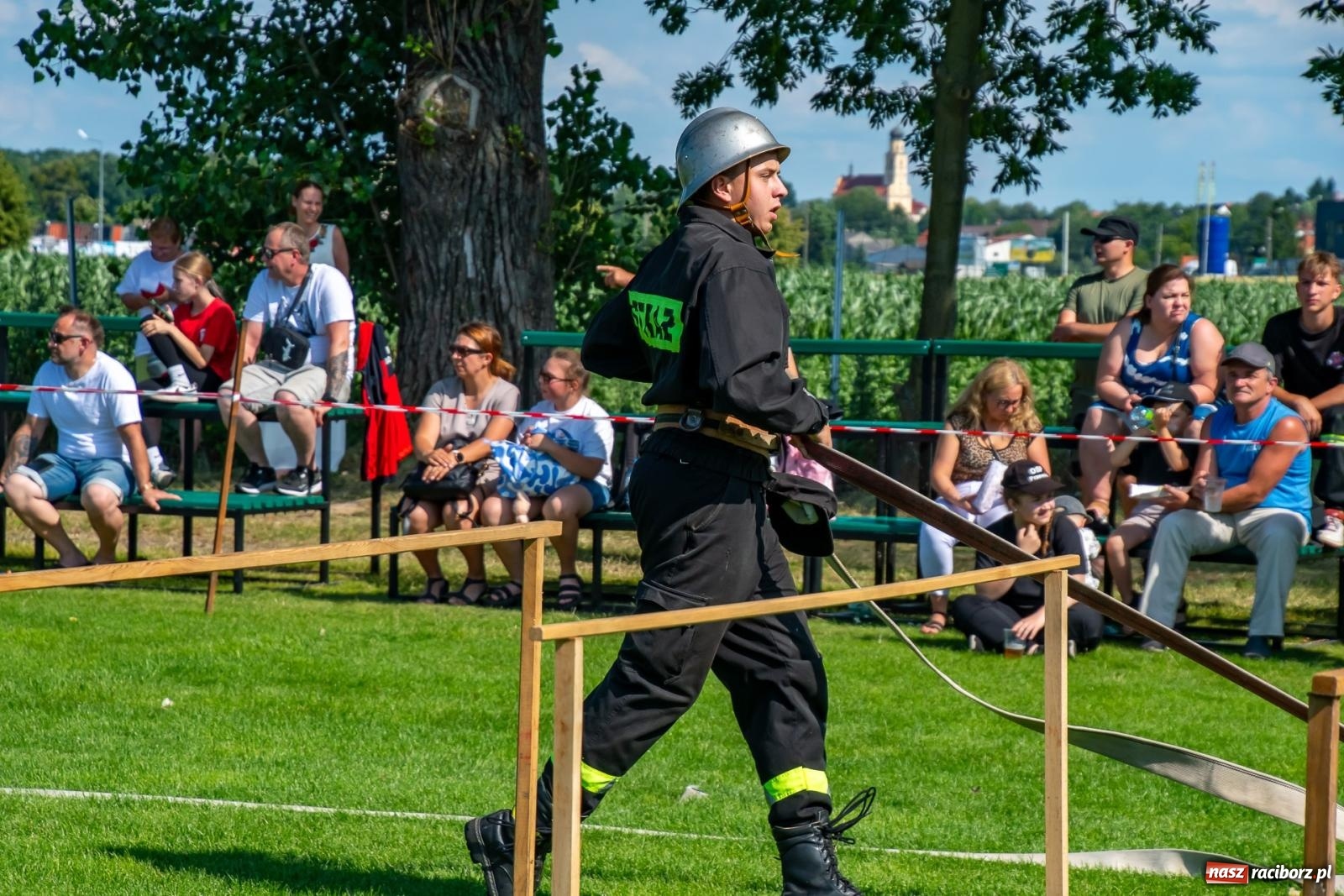 Zdjęcie w galerii na portalu naszraciborz.pl: Tradycja, rywalizacja i historia – Międzynarodowe Zawody Sikawek Konnych o Puchar Wójta Gminy Krzyżanowice w Bieńkowicach [FOTO i WIDEO] wiadomości z regionu