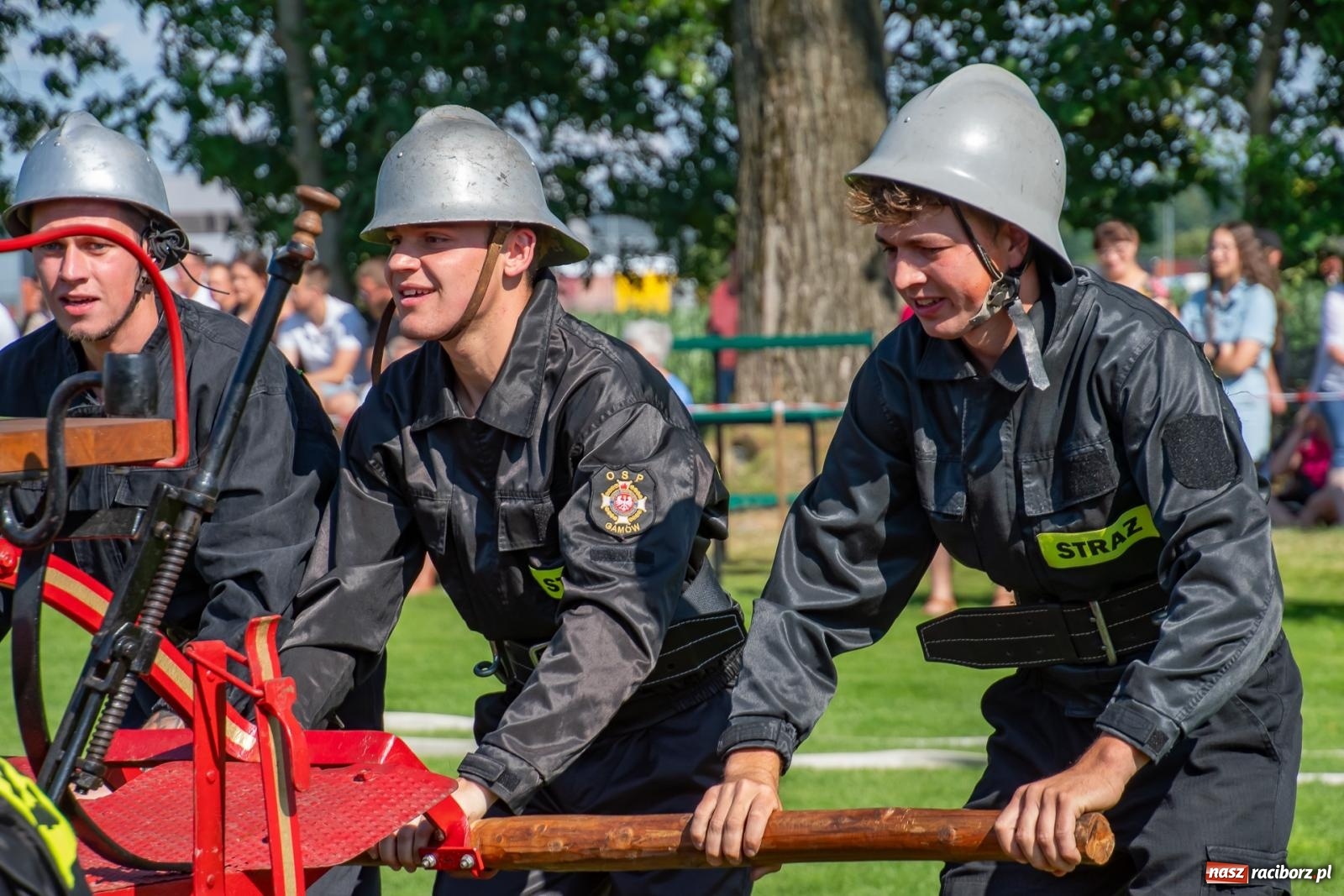 Zdjęcie w galerii na portalu naszraciborz.pl: Tradycja, rywalizacja i historia – Międzynarodowe Zawody Sikawek Konnych o Puchar Wójta Gminy Krzyżanowice w Bieńkowicach [FOTO i WIDEO] wiadomości z regionu