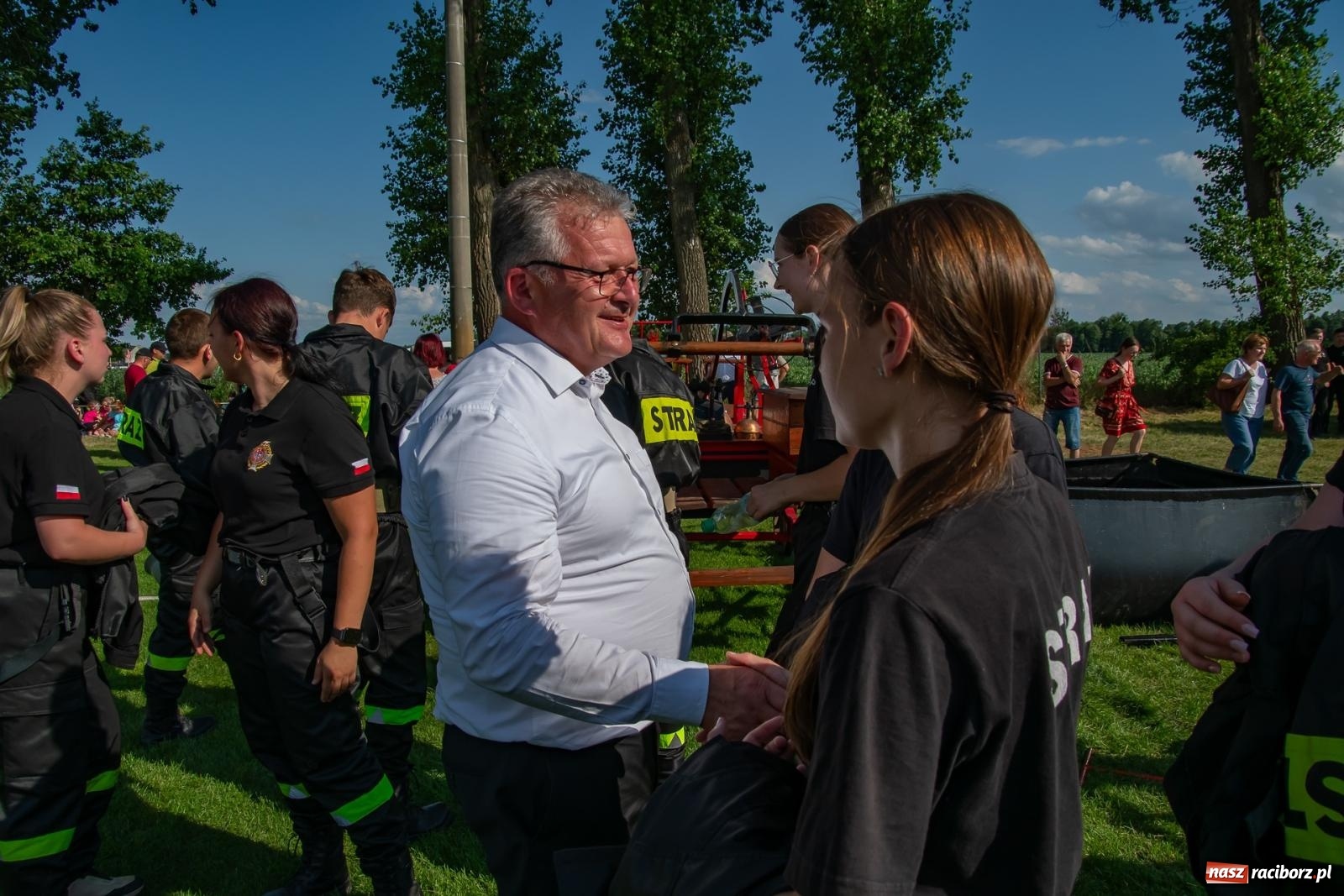 Zdjęcie w galerii na portalu naszraciborz.pl: Tradycja, rywalizacja i historia – Międzynarodowe Zawody Sikawek Konnych o Puchar Wójta Gminy Krzyżanowice w Bieńkowicach [FOTO i WIDEO] wiadomości z regionu