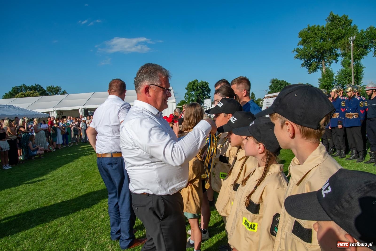Zdjęcie w galerii na portalu naszraciborz.pl: Tradycja, rywalizacja i historia – Międzynarodowe Zawody Sikawek Konnych o Puchar Wójta Gminy Krzyżanowice w Bieńkowicach [FOTO i WIDEO] wiadomości z regionu