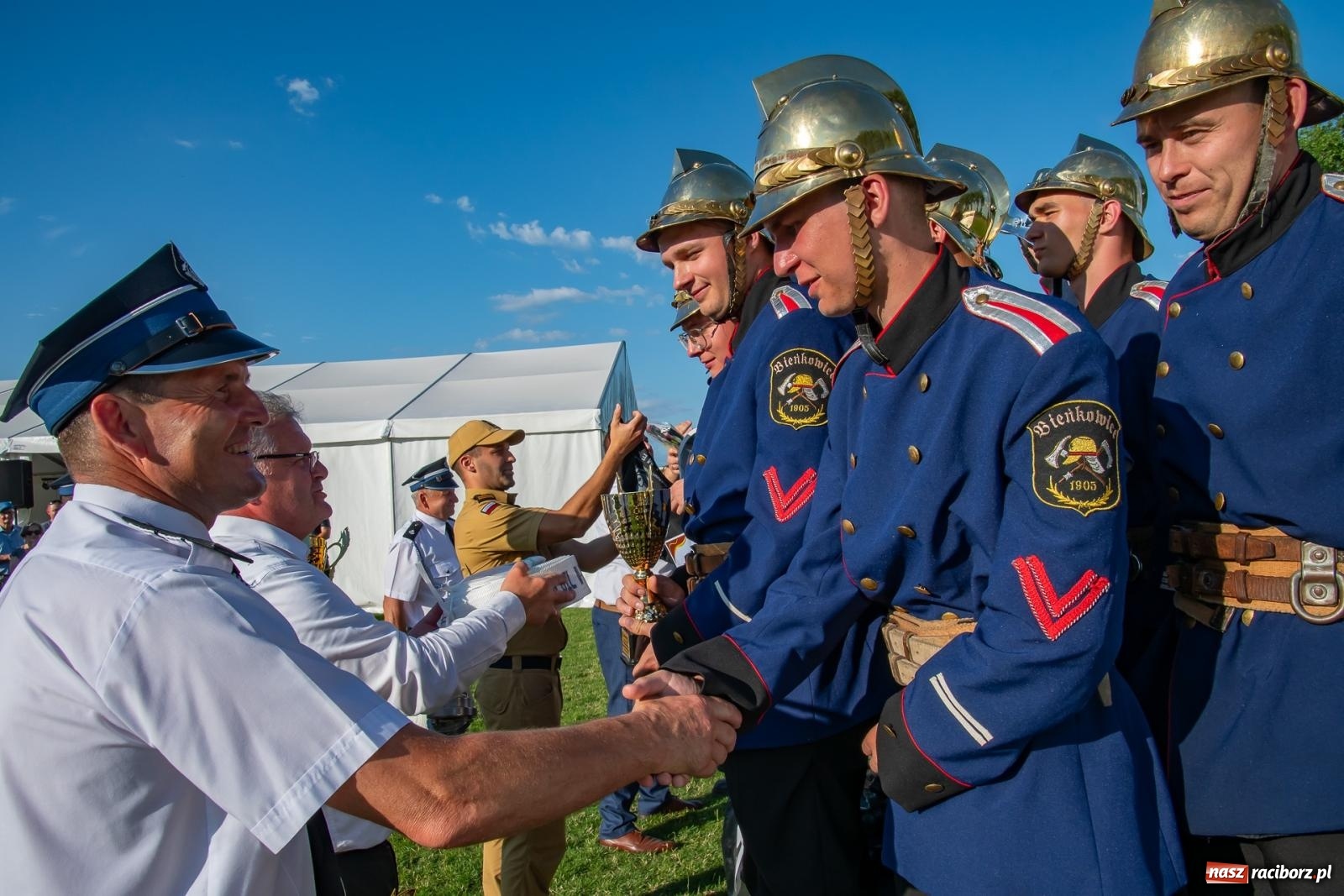 Zdjęcie w galerii na portalu naszraciborz.pl: Tradycja, rywalizacja i historia – Międzynarodowe Zawody Sikawek Konnych o Puchar Wójta Gminy Krzyżanowice w Bieńkowicach [FOTO i WIDEO] wiadomości z regionu