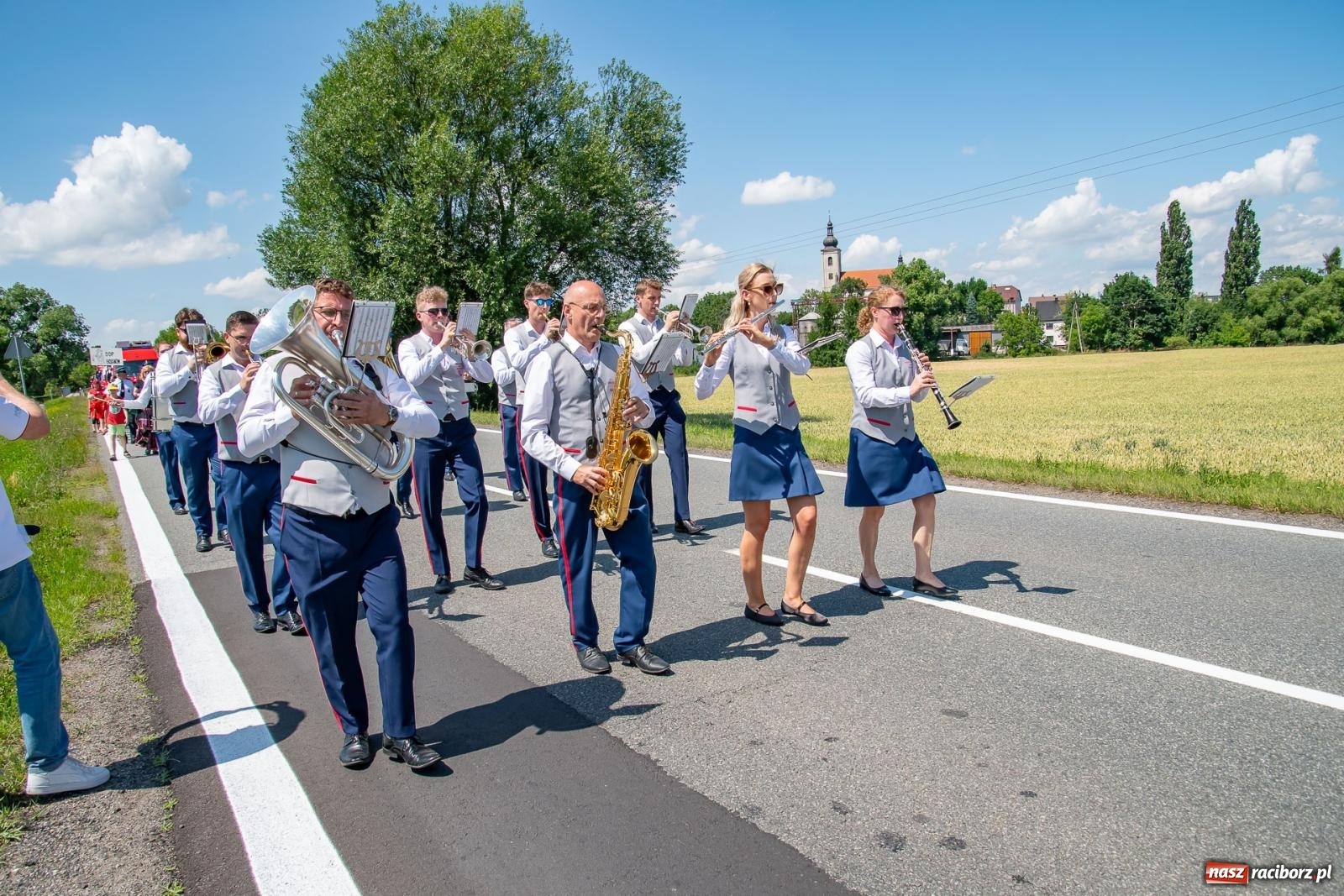 Zdjęcie w galerii na portalu naszraciborz.pl: Tradycja, rywalizacja i historia – Międzynarodowe Zawody Sikawek Konnych o Puchar Wójta Gminy Krzyżanowice w Bieńkowicach [FOTO i WIDEO] wiadomości z regionu