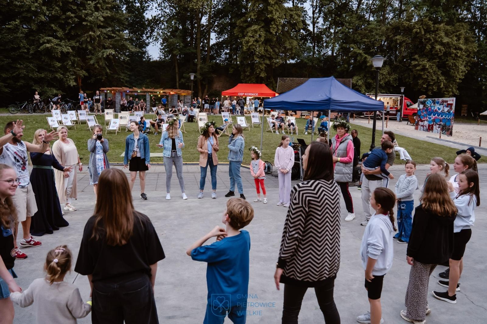 Zdjęcie w galerii na portalu naszraciborz.pl: Niezapomniany wieczór w Kornicach na bis: muzyka, ognisko i rzymscy legioniści wiadomości z regionu