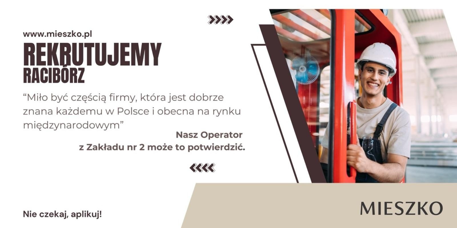 Zdjęcie w galerii na portalu naszraciborz.pl: Gdy inni gaszą światło, Mieszko inwestuje w ludzi wiadomości z regionu