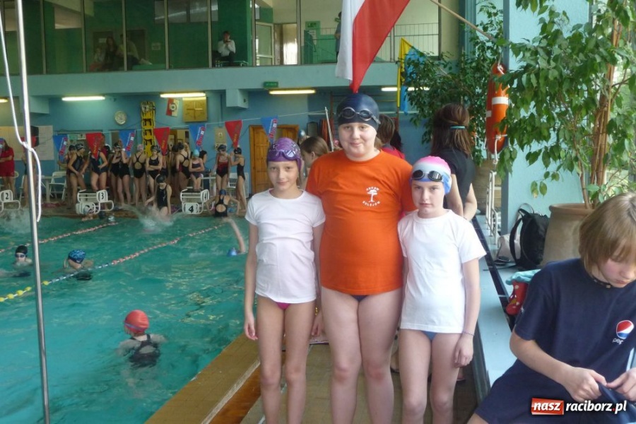 Zdjęcie w galerii na portalu naszraciborz.pl: Pływanie: szkolni pływacy na podium wiadomości z regionu